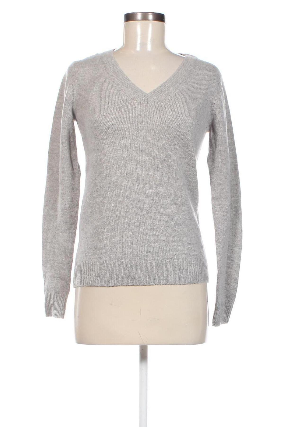 Дамски пуловер Uniqlo, Размер S, Цвят Сив, Цена 29,01 лв.