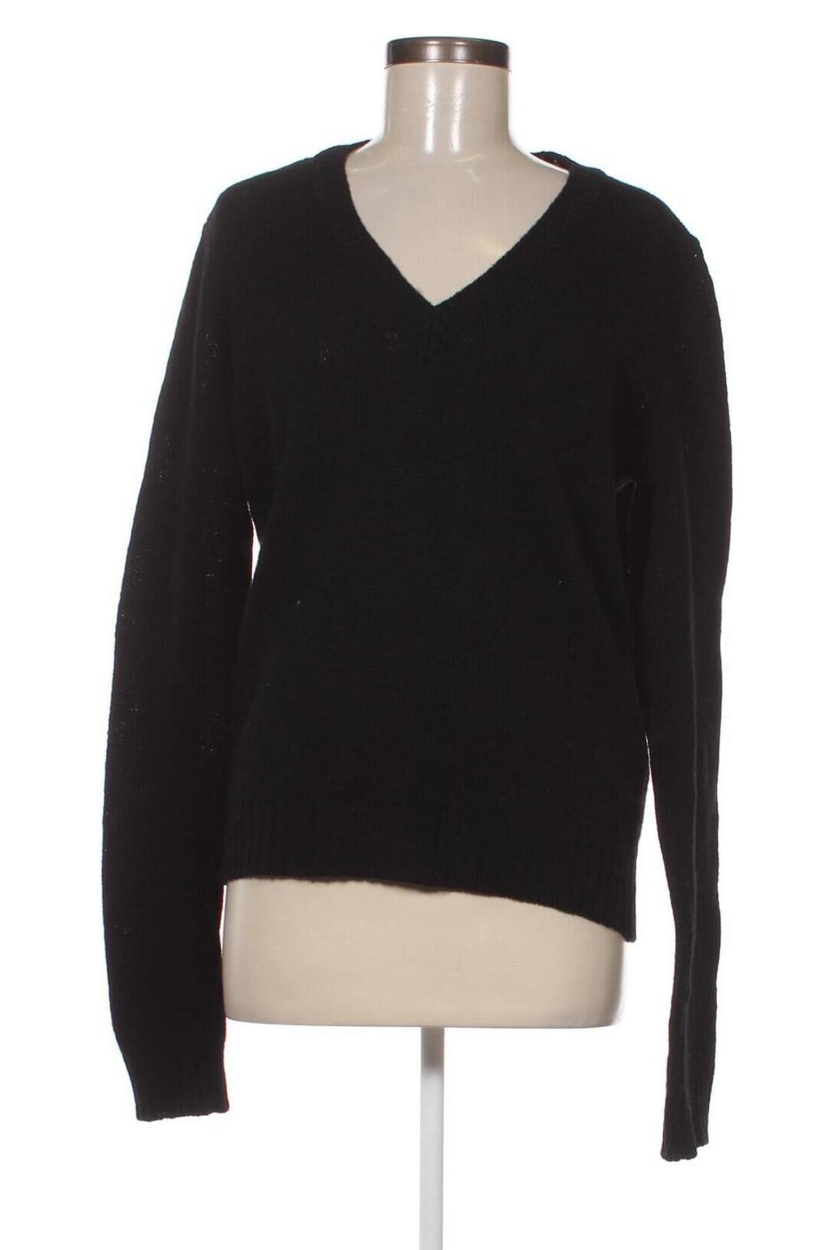 Дамски пуловер United Colors Of Benetton, Размер M, Цвят Черен, Цена 34,59 лв.
