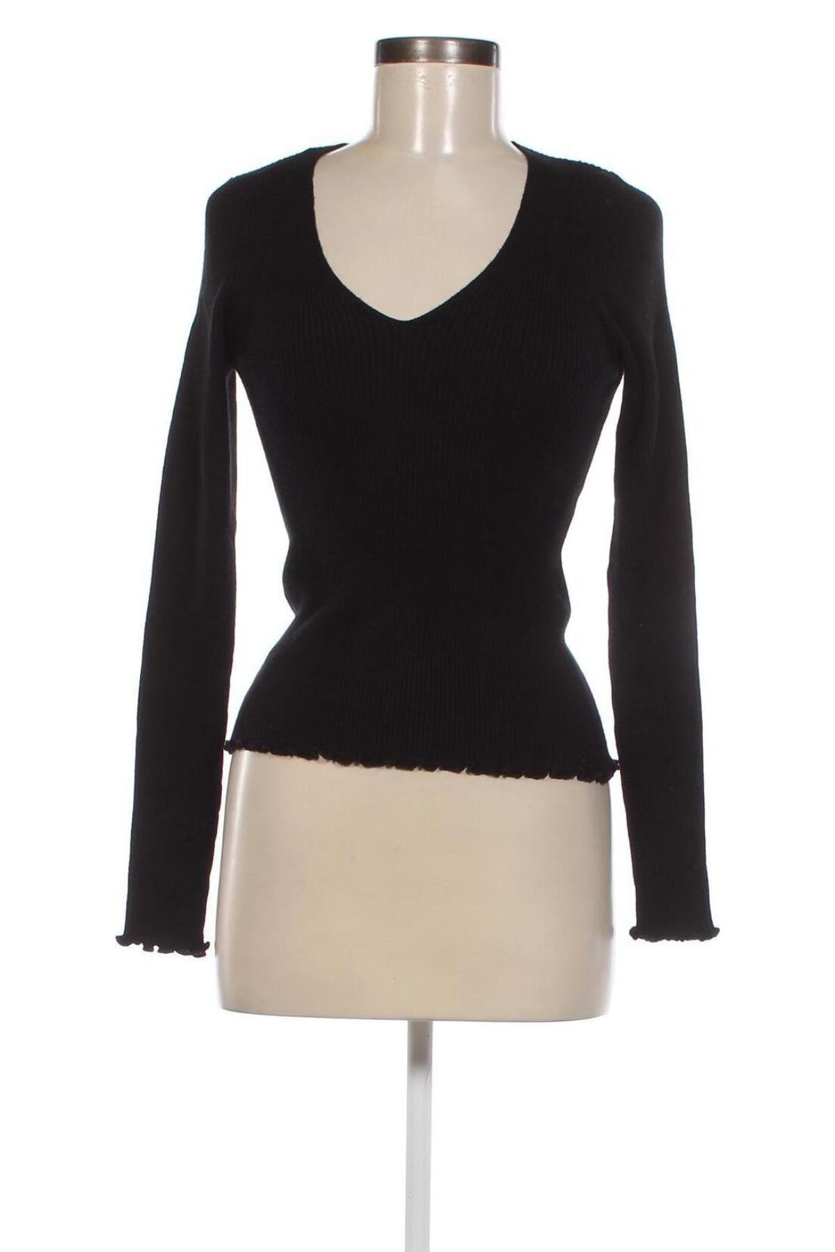 Дамски пуловер Vero Moda, Размер M, Цвят Черен, Цена 17,82 лв.