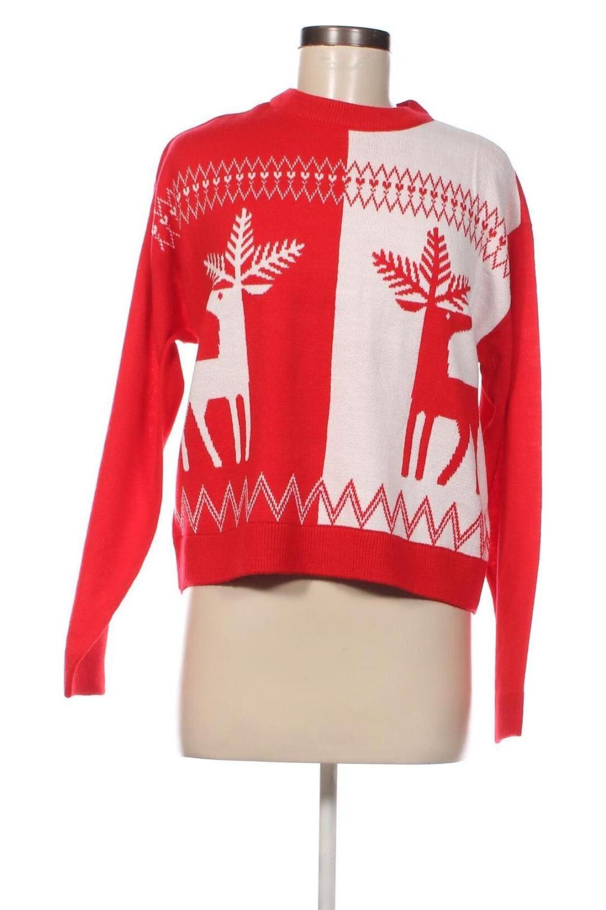 Дамски пуловер Vero Moda, Размер M, Цвят Червен, Цена 18,36 лв.