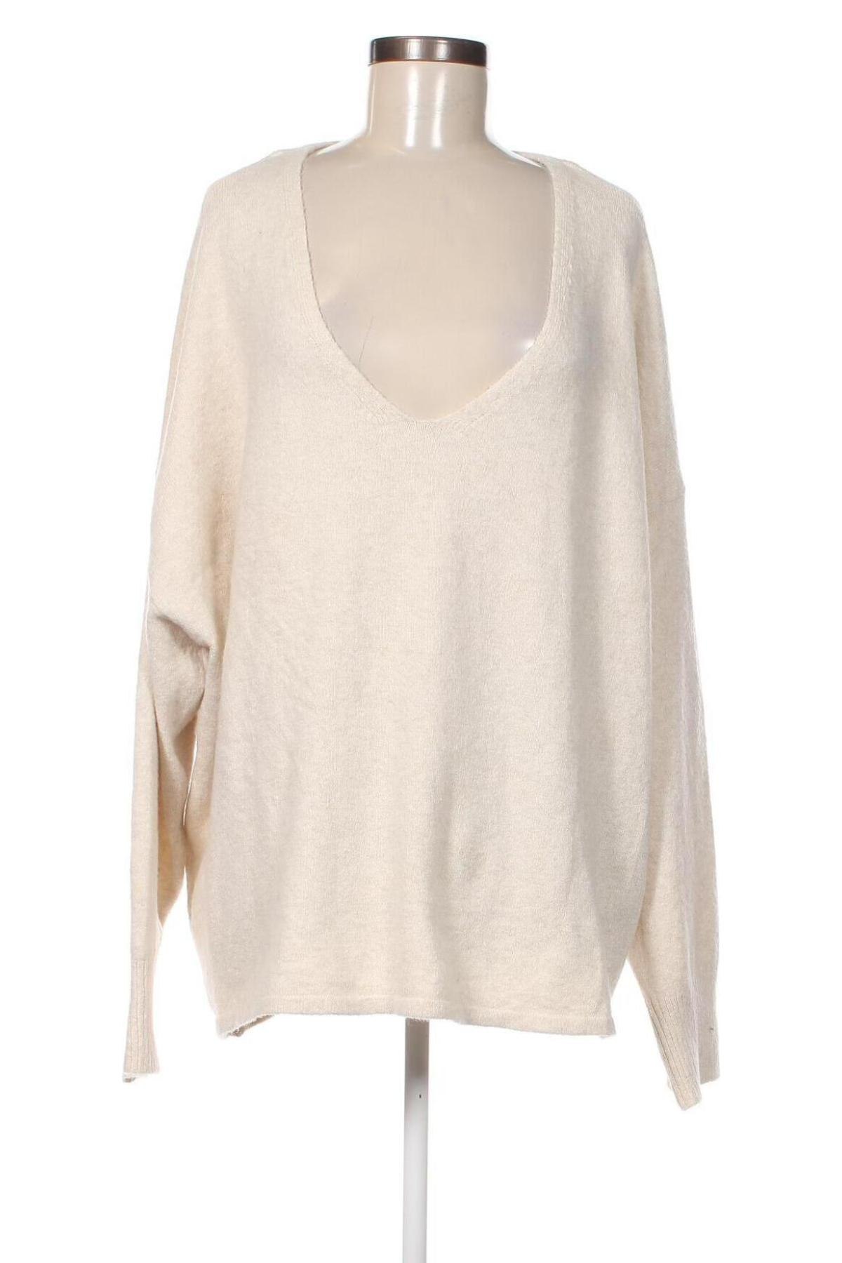 Damenpullover Vero Moda, Größe L, Farbe Ecru, Preis 15,31 €