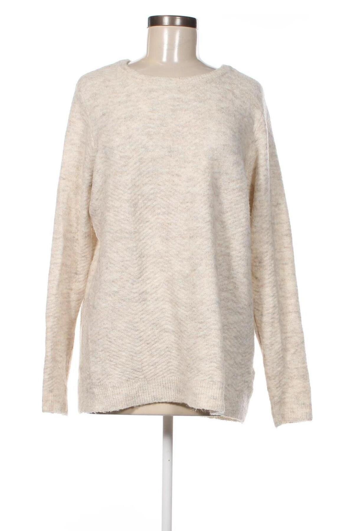 Дамски пуловер Vero Moda, Размер L, Цвят Бежов, Цена 20,00 лв.