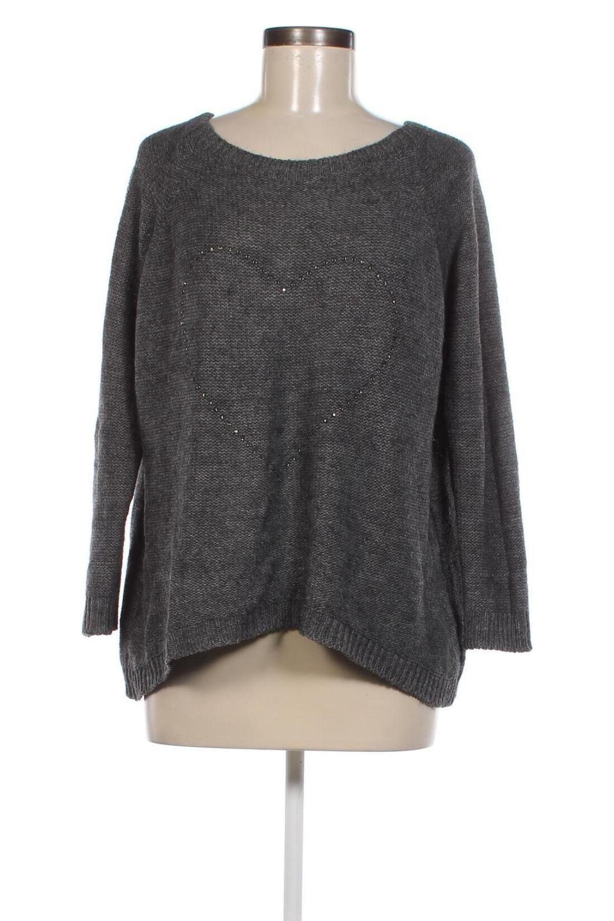 Дамски пуловер Vestino, Размер M, Цвят Сив, Цена 8,99 лв.