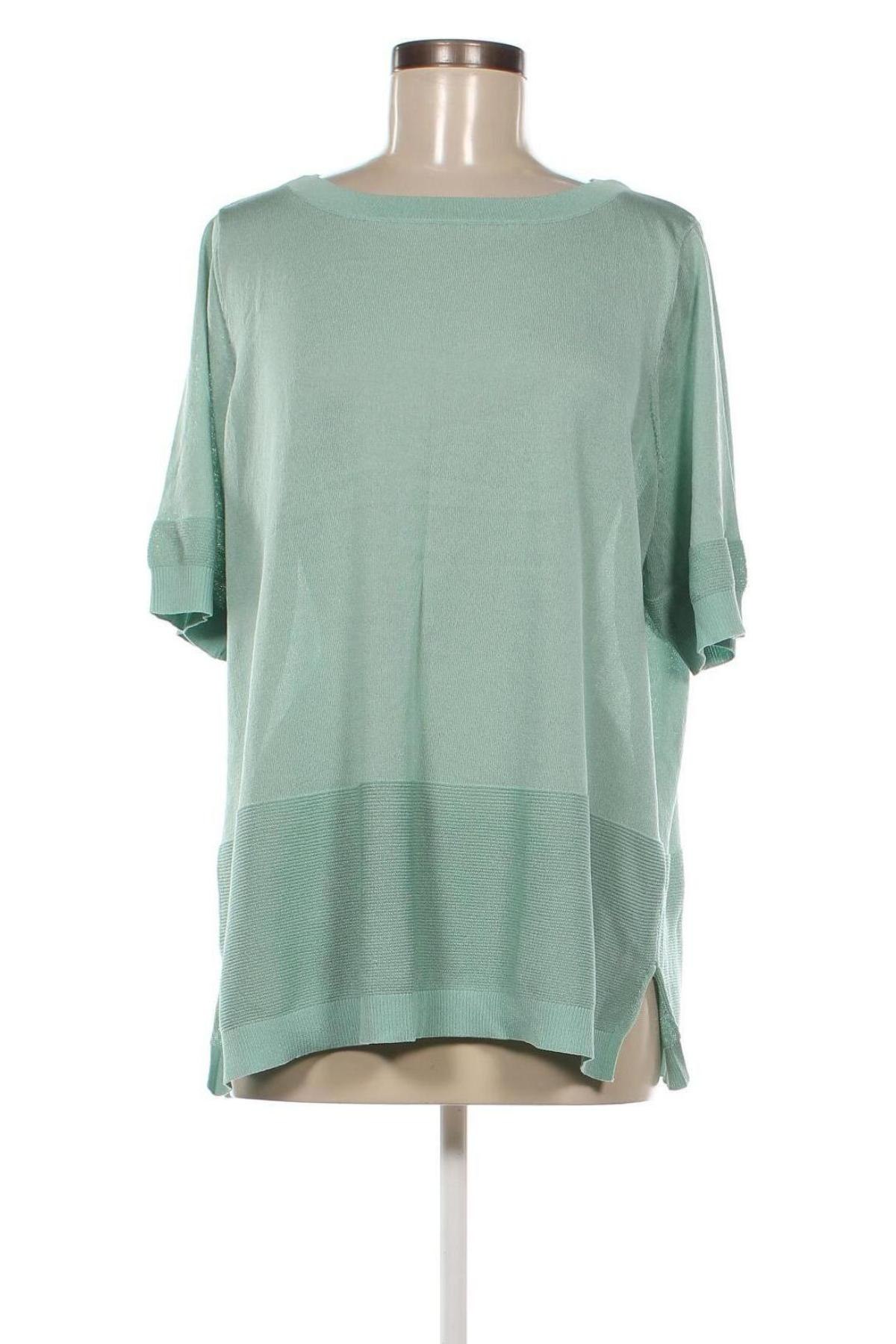 Дамски пуловер Violeta by Mango, Размер XXL, Цвят Зелен, Цена 45,01 лв.
