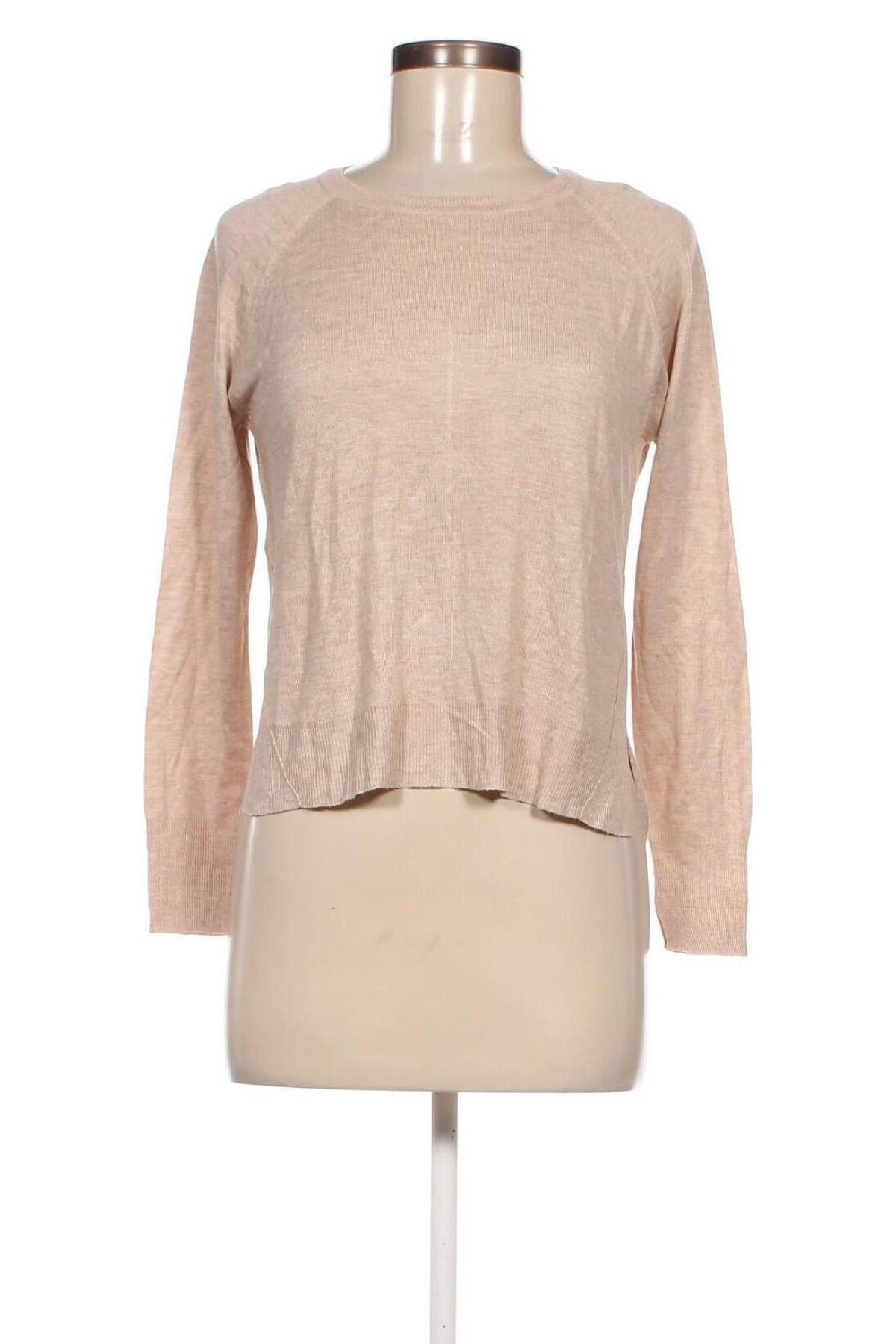 Pulover de femei Zara Knitwear, Mărime XS, Culoare Bej, Preț 28,95 Lei