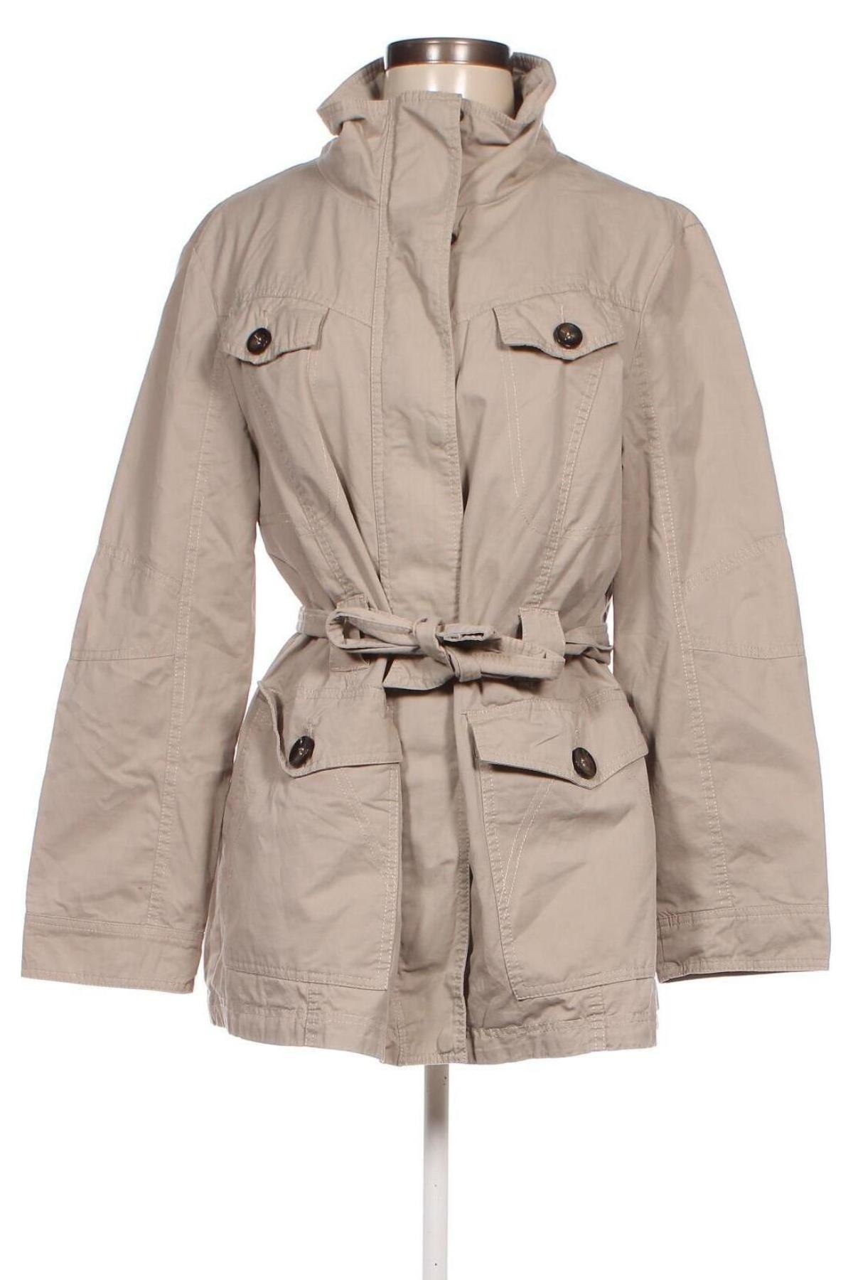 Damen Trenchcoat Bexleys, Größe L, Farbe Beige, Preis 1,53 €