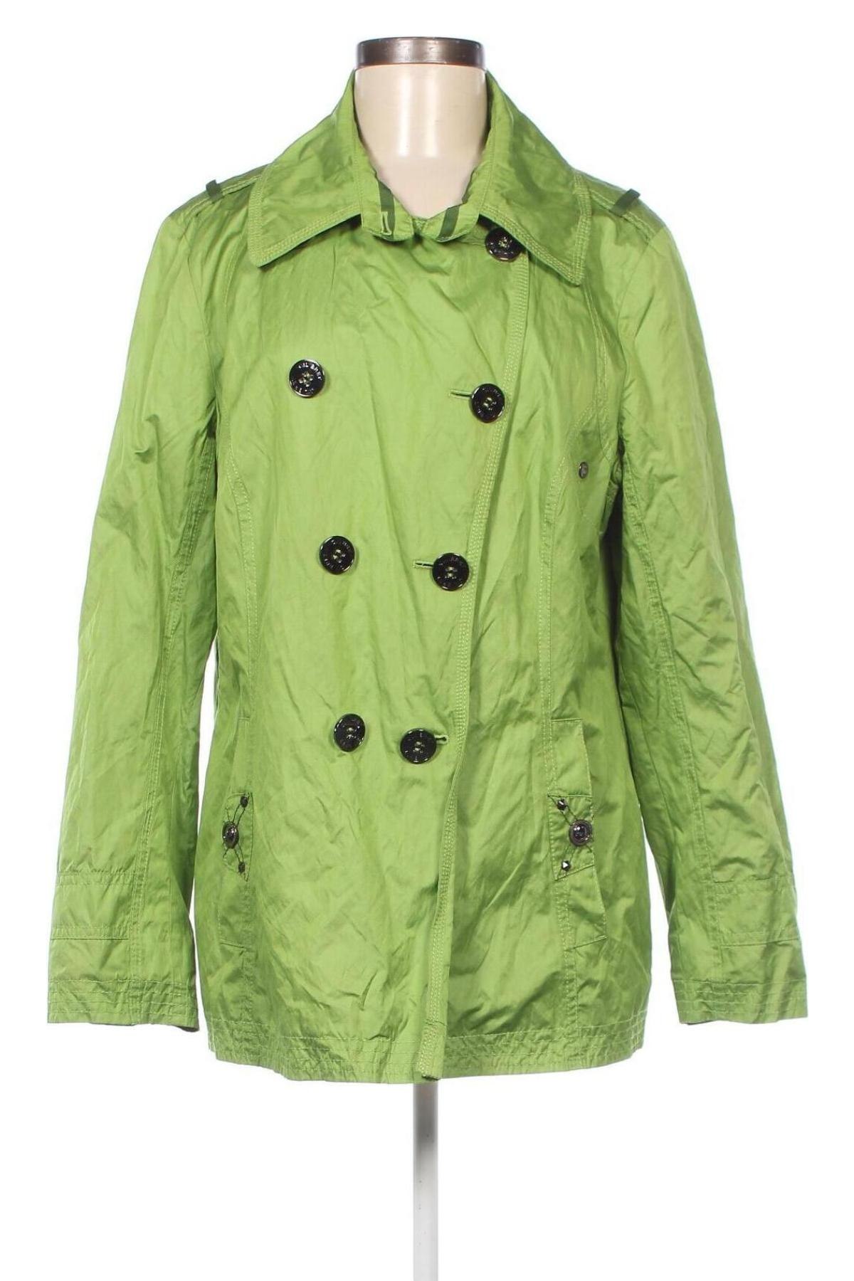 Damen Trenchcoat Gil Bret, Größe XL, Farbe Grün, Preis 39,80 €
