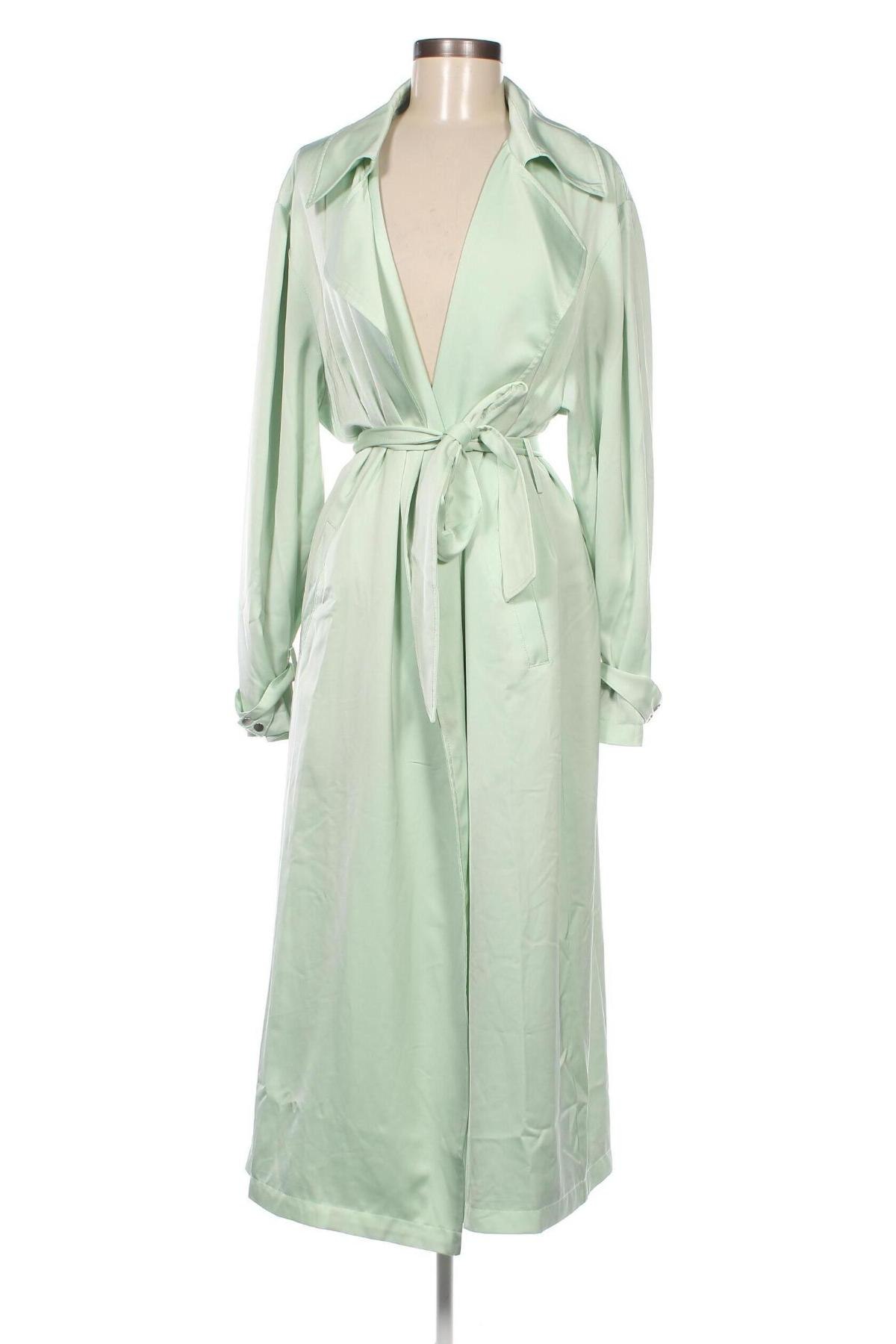 Damen Trenchcoat Nly Trend, Größe M, Farbe Grün, Preis 9,28 €