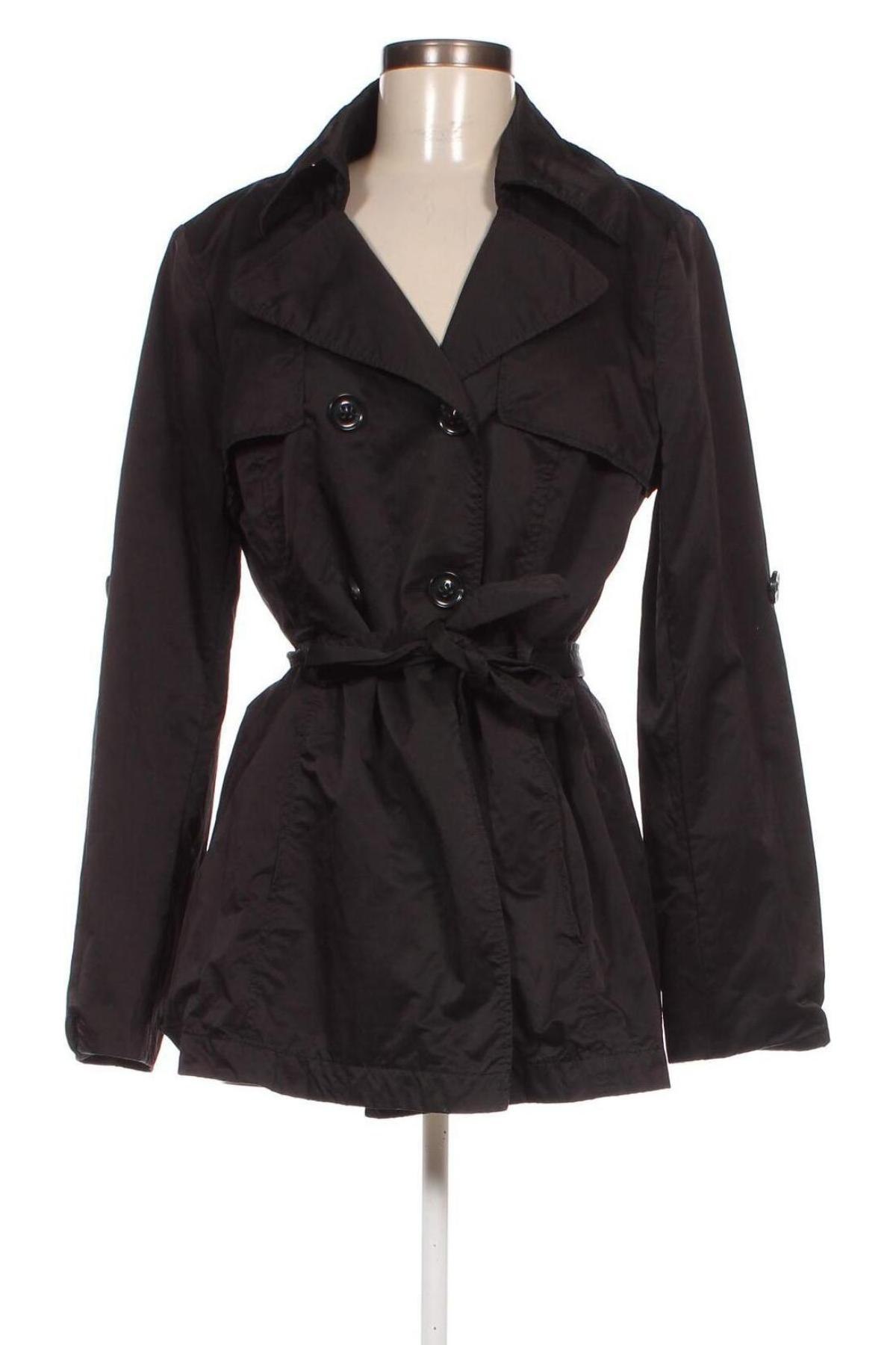 Damen Trench Coat S.Oliver, Größe M, Farbe Schwarz, Preis € 11,62