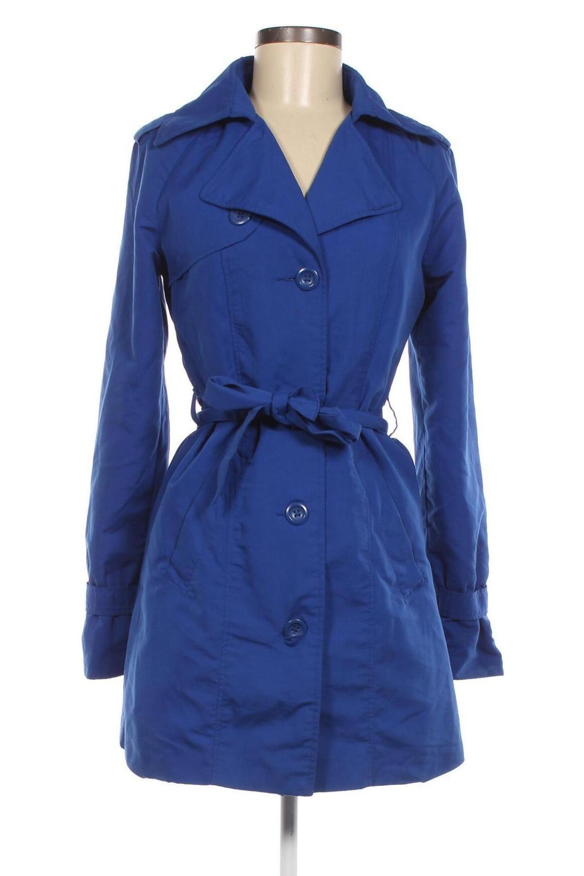 Damen Trenchcoat Vero Moda, Größe XS, Farbe Blau, Preis 14,20 €
