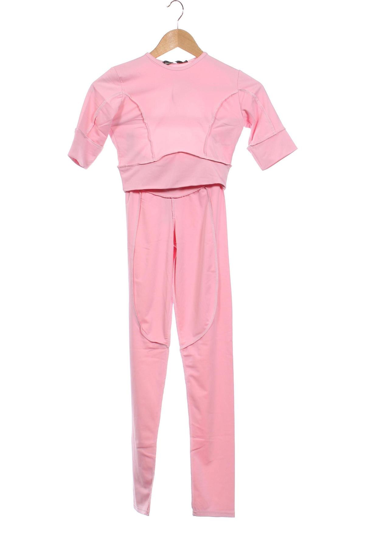 Costum trening de damă, Mărime XS, Culoare Roz, Preț 142,10 Lei