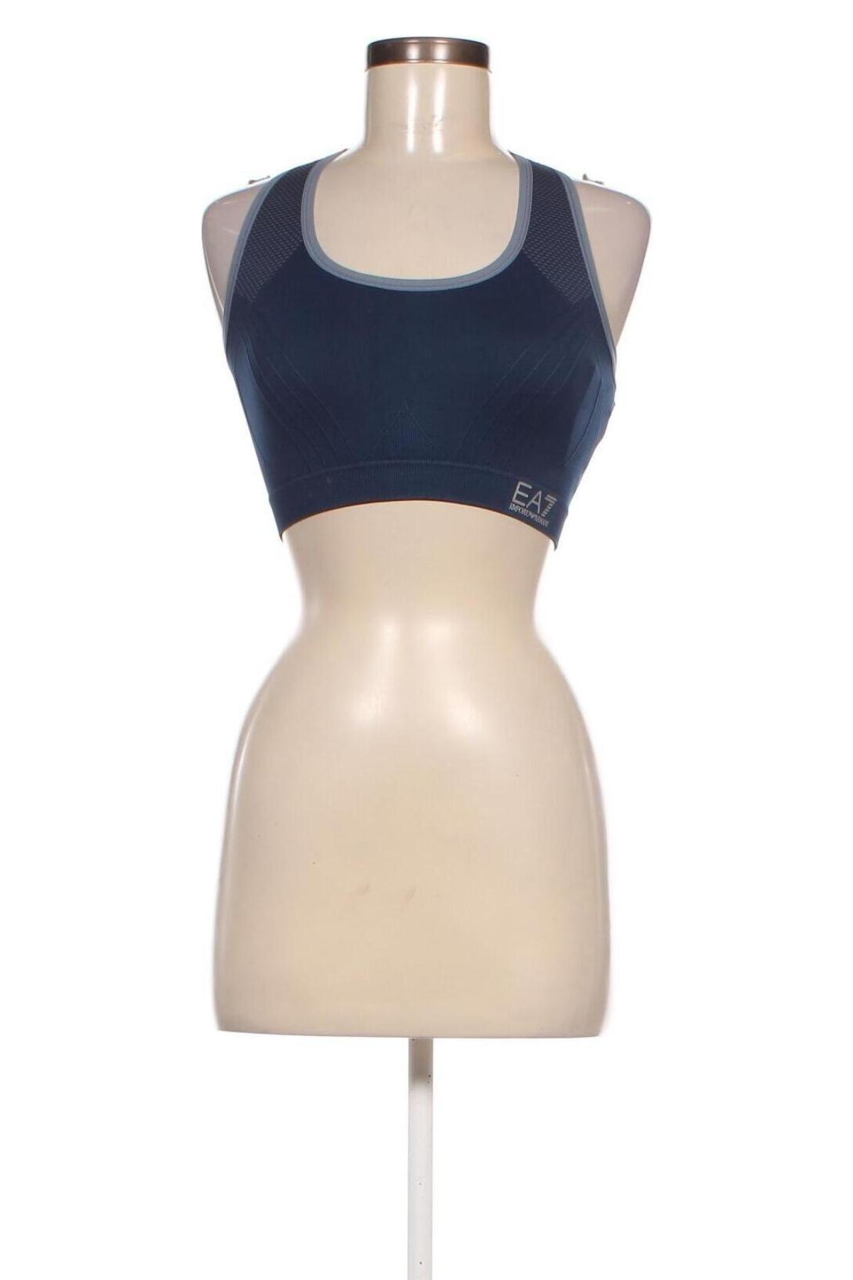 Damen Sporttop Emporio Armani, Größe M, Farbe Blau, Preis 54,12 €