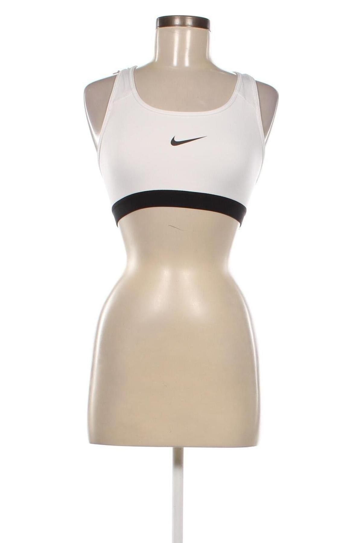 Дамски спортен топ Nike, Размер S, Цвят Бял, Цена 24,00 лв.