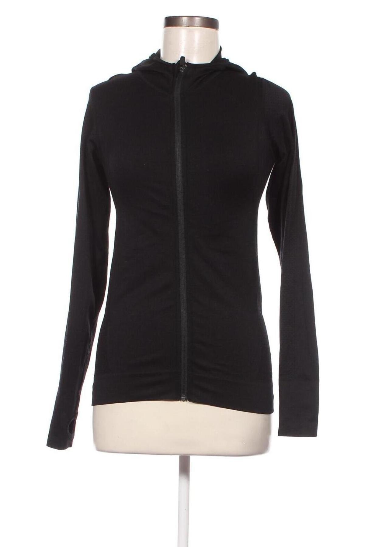 Damen Sweatshirt Crivit, Größe XS, Farbe Schwarz, Preis 8,46 €