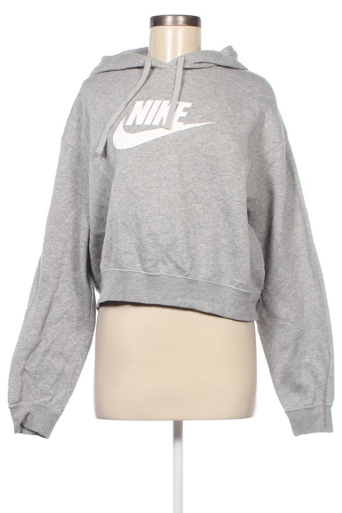 Γυναικείο φούτερ Nike, Μέγεθος M, Χρώμα Γκρί, Τιμή 52,58 €