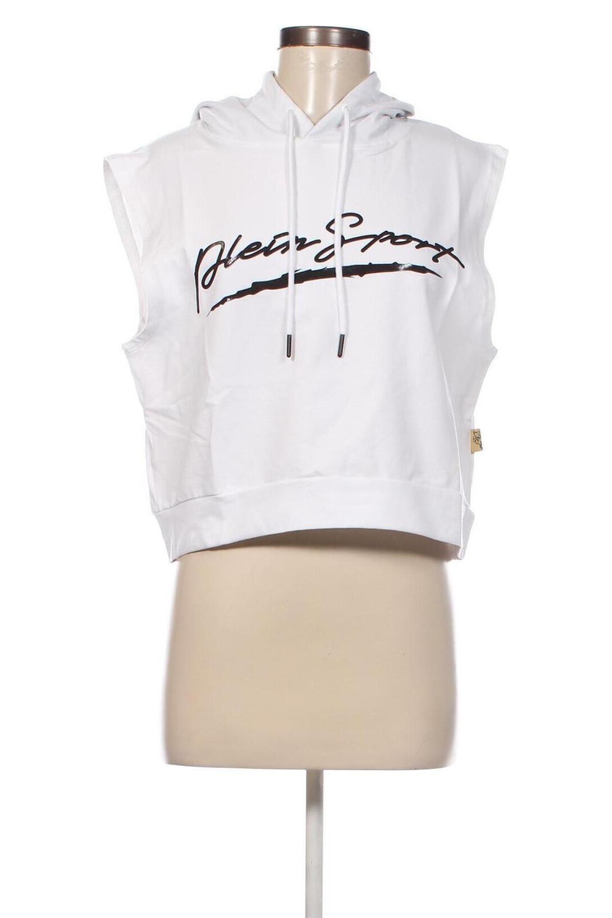 Damen Sweatshirt Plein Sport, Größe L, Farbe Weiß, Preis € 141,75