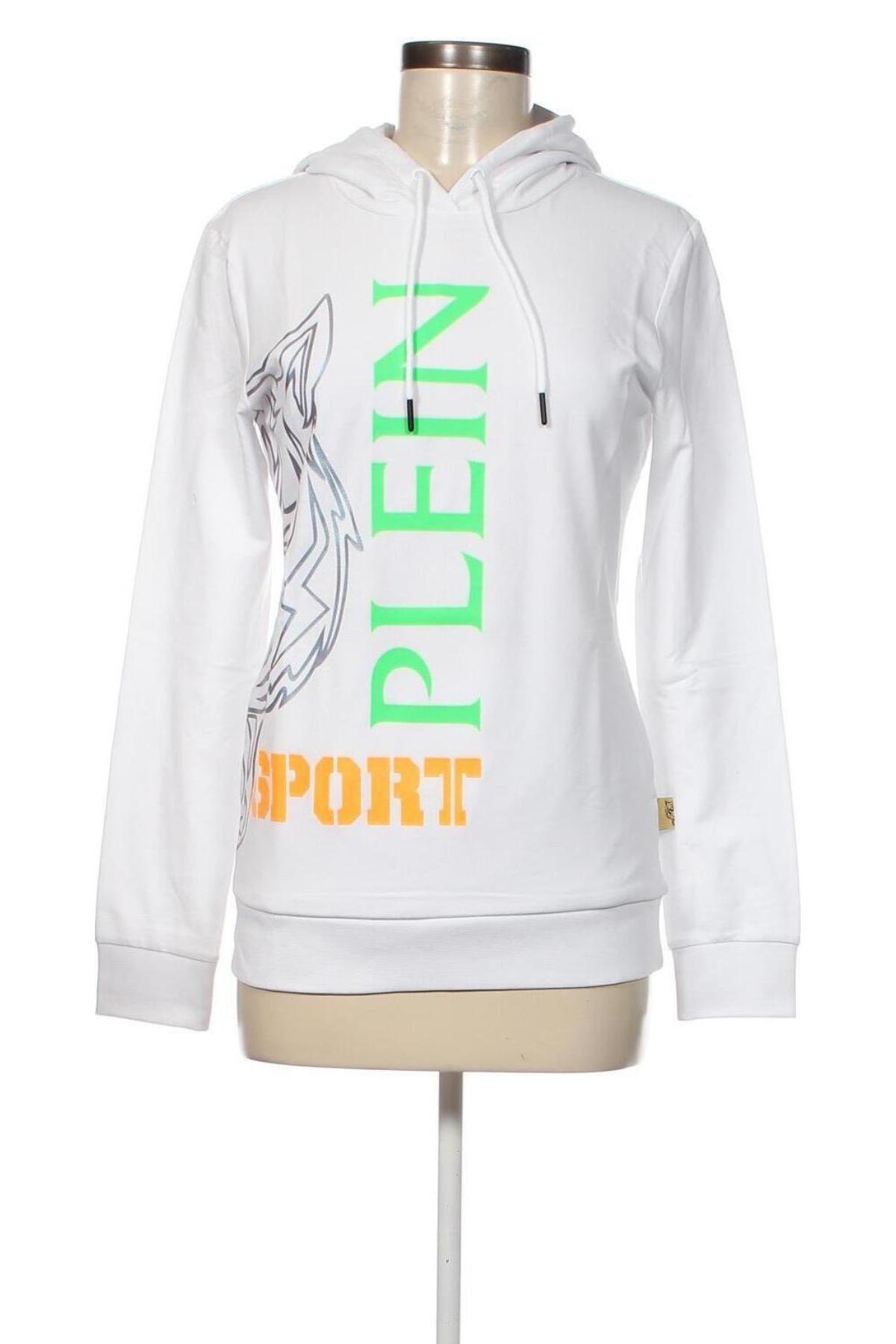 Γυναικείο φούτερ Plein Sport, Μέγεθος M, Χρώμα Λευκό, Τιμή 49,61 €