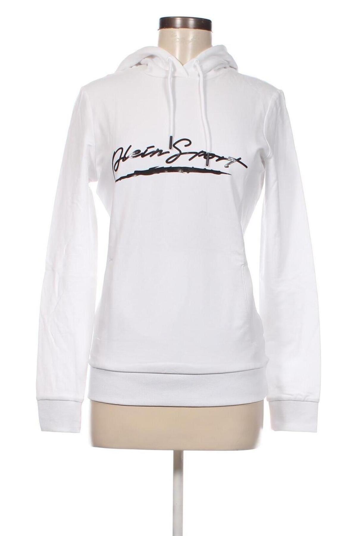 Damen Sweatshirt Plein Sport, Größe S, Farbe Weiß, Preis 97,81 €