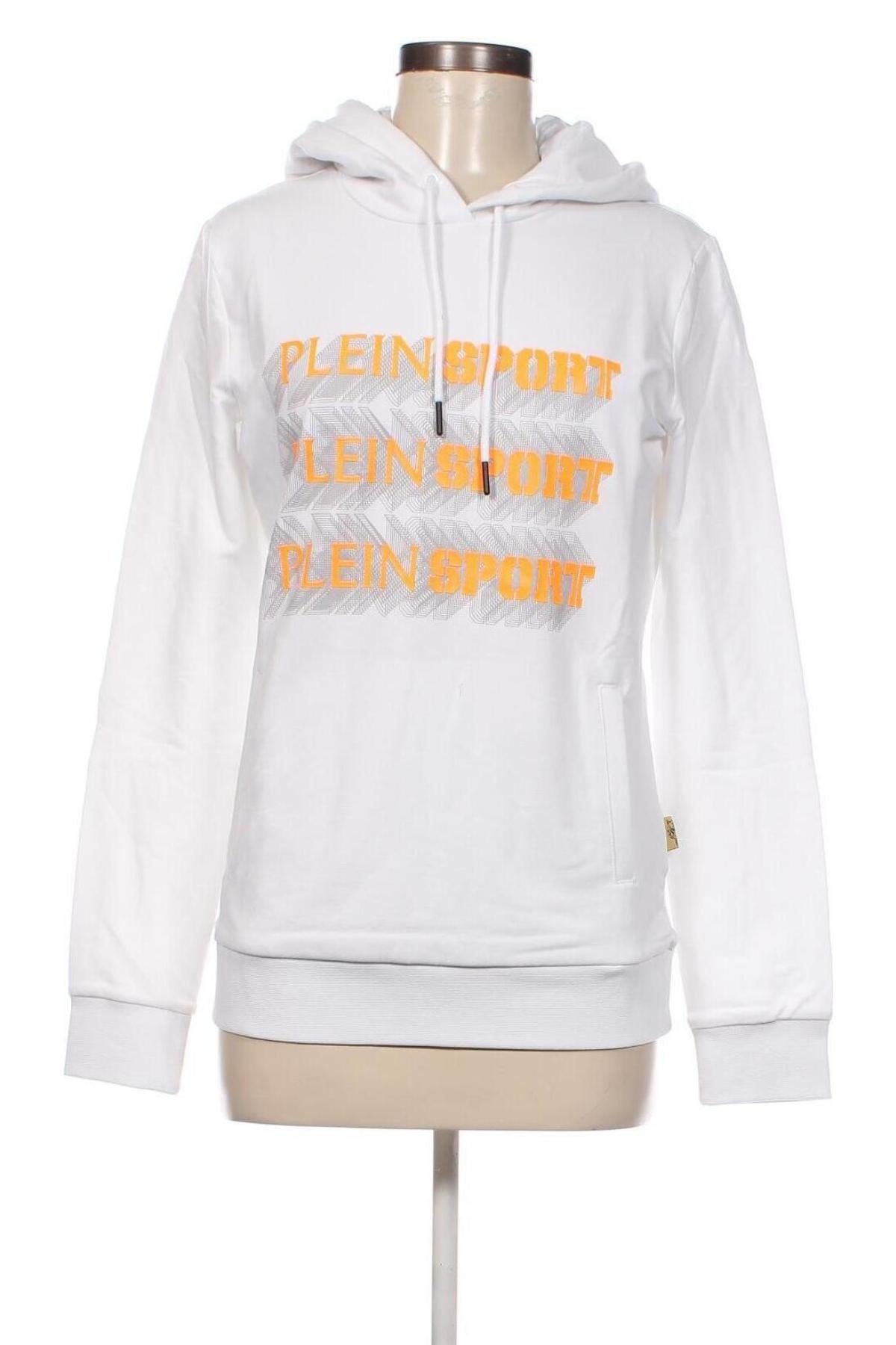 Damen Sweatshirt Plein Sport, Größe M, Farbe Weiß, Preis € 99,23