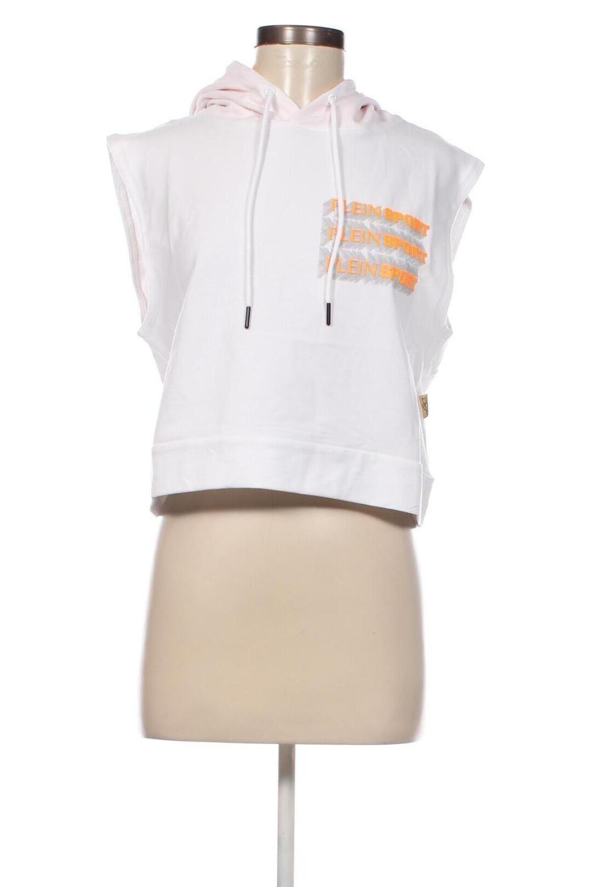 Γυναικείο φούτερ Plein Sport, Μέγεθος M, Χρώμα Λευκό, Τιμή 124,74 €