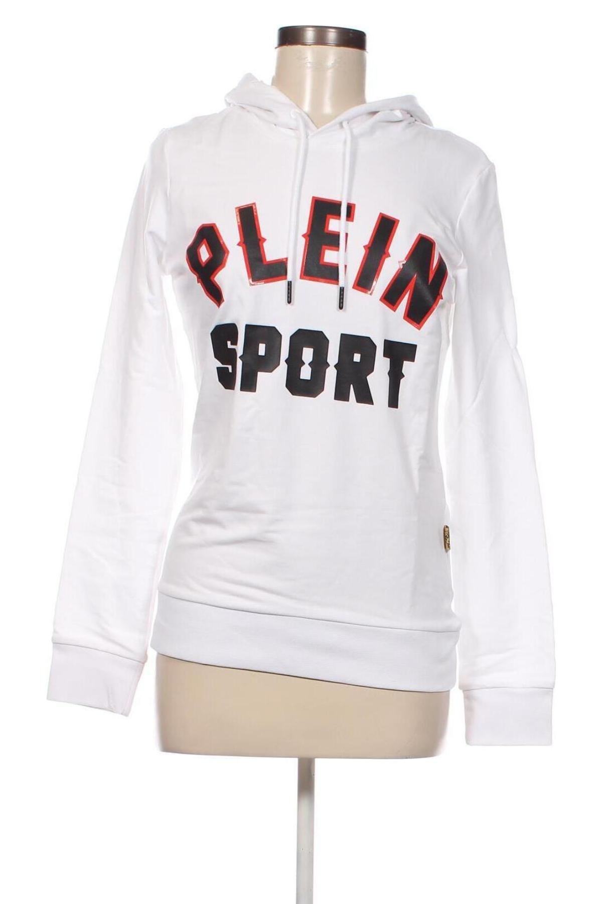 Дамски суичър Plein Sport, Размер S, Цвят Бял, Цена 242,00 лв.