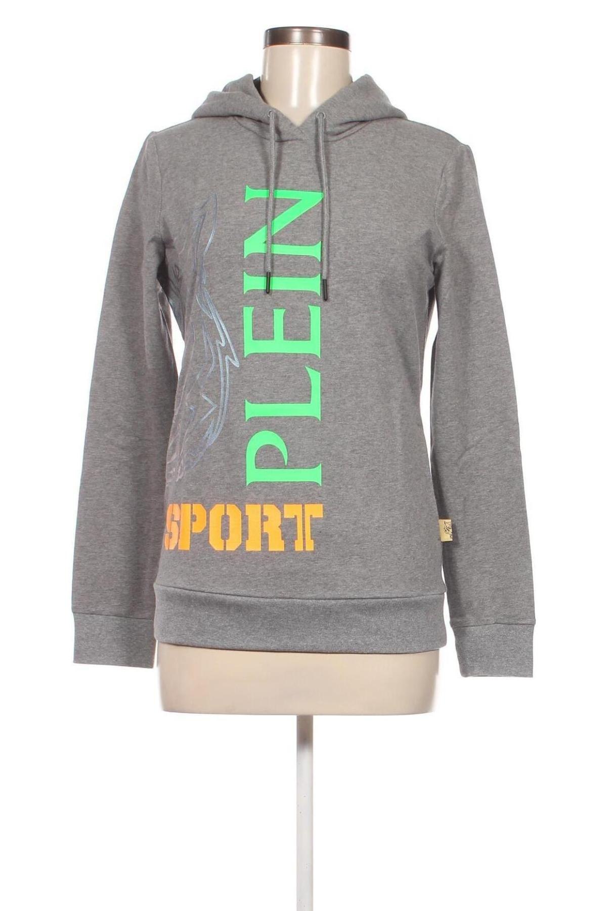 Γυναικείο φούτερ Plein Sport, Μέγεθος S, Χρώμα Γκρί, Τιμή 141,75 €