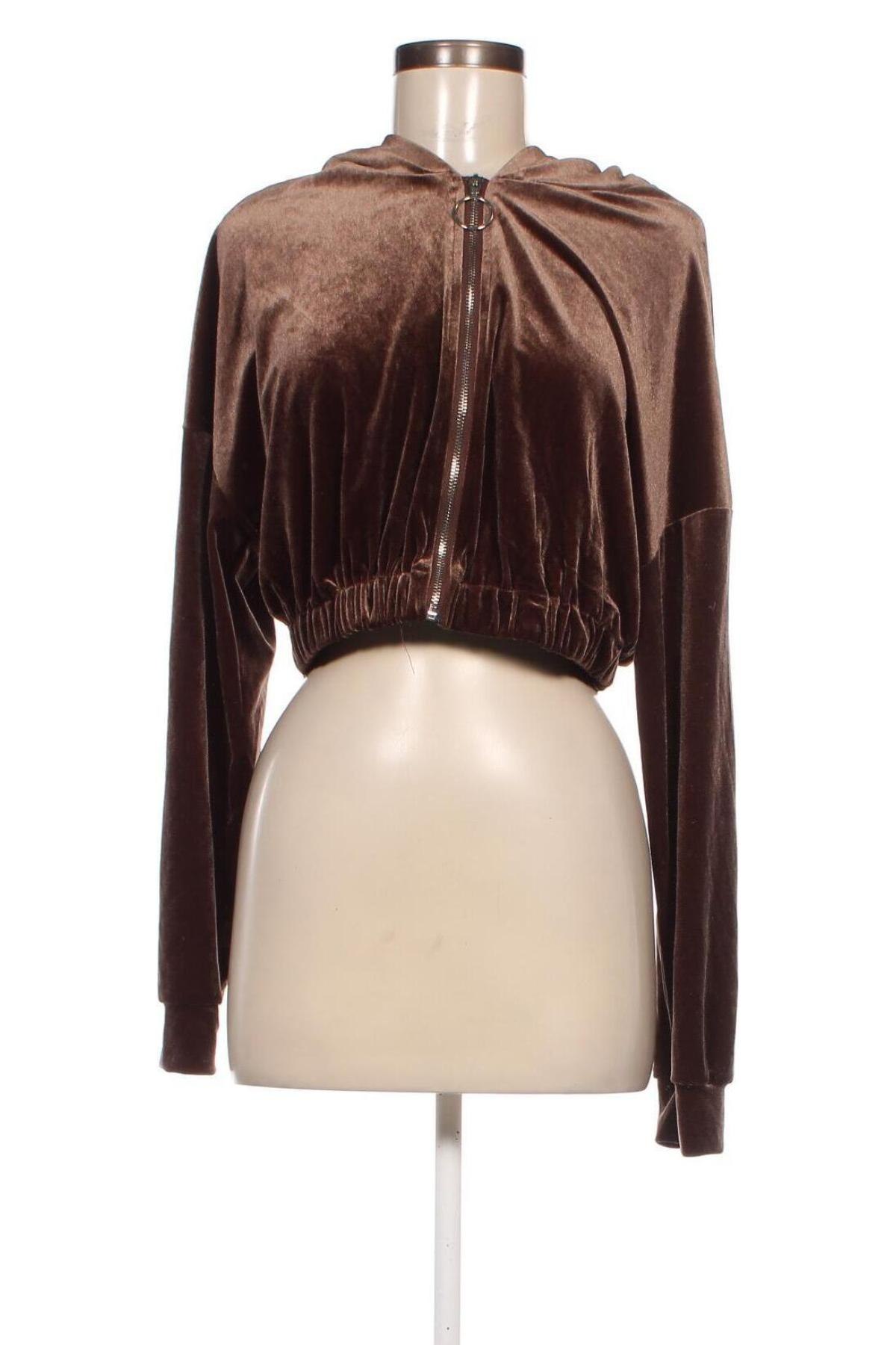 Damen Sweatshirt SHEIN, Größe L, Farbe Braun, Preis 4,24 €