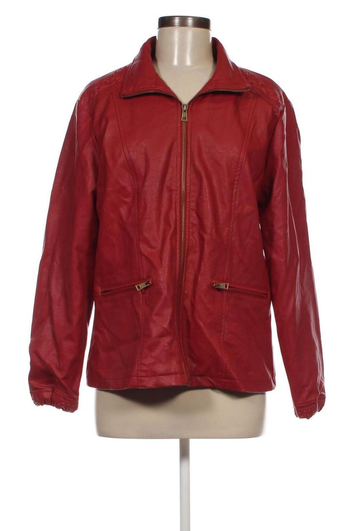 Damen Lederjacke Atlas For Women, Größe M, Farbe Rot, Preis € 18,76