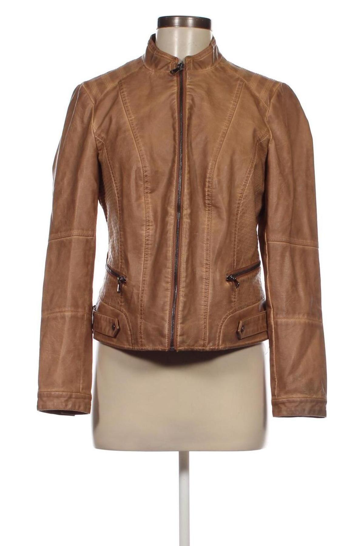 Dámska kožená bunda  Cool Code, Veľkosť M, Farba Hnedá, Cena  27,78 €