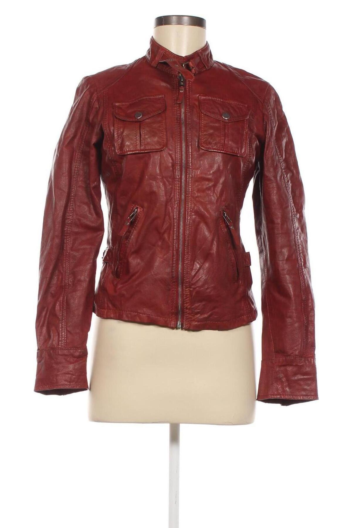 Damen Lederjacke Gipsy, Größe S, Farbe Rot, Preis 108,68 €