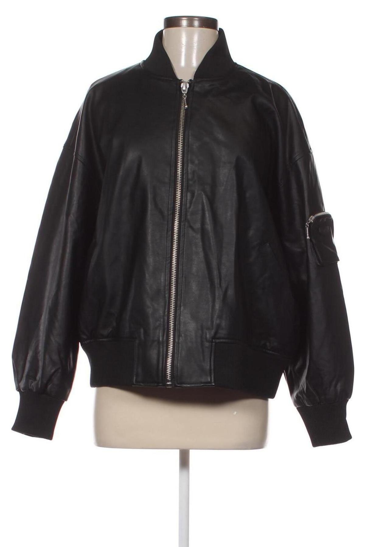 Dámska kožená bunda  ONLY, Veľkosť S, Farba Čierna, Cena  22,40 €