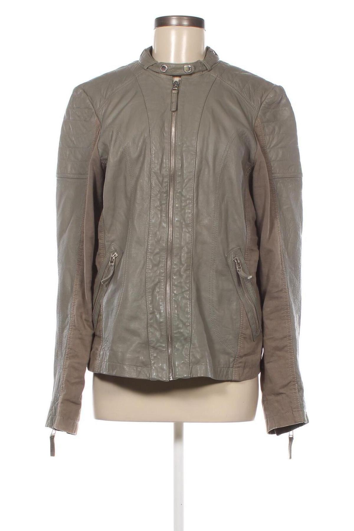 Dámska kožená bunda  S.Oliver, Veľkosť XL, Farba Sivá, Cena  57,84 €