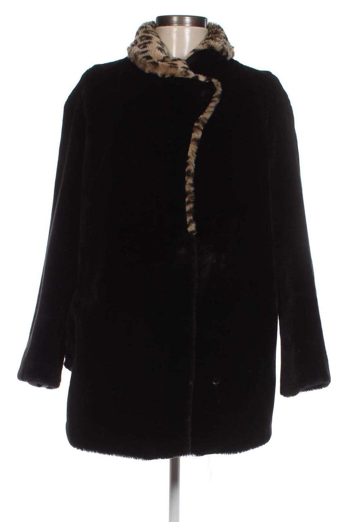 Дамско палто, Размер XL, Цвят Черен, Цена 70,62 лв.