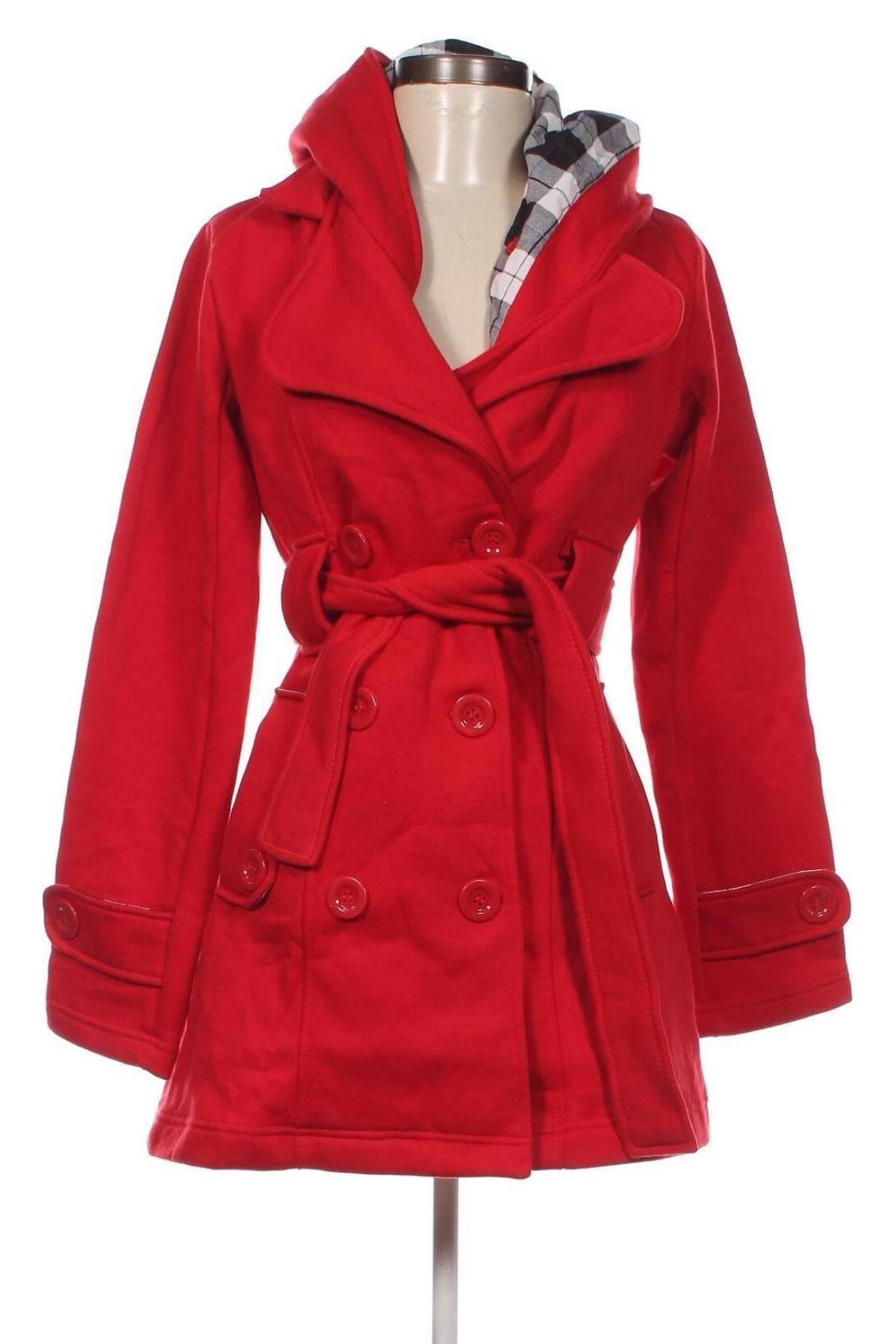 Palton de femei, Mărime S, Culoare Roșu, Preț 565,79 Lei