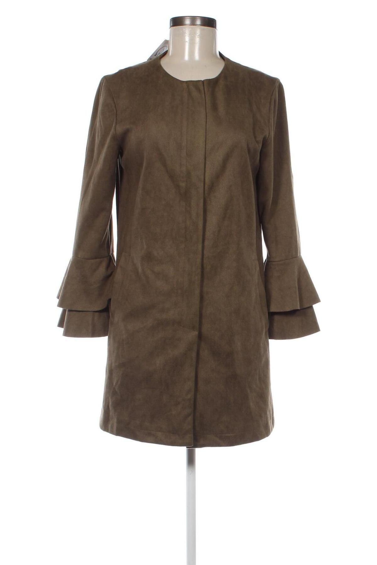 Dámsky kabát , Veľkosť M, Farba Zelená, Cena  6,55 €