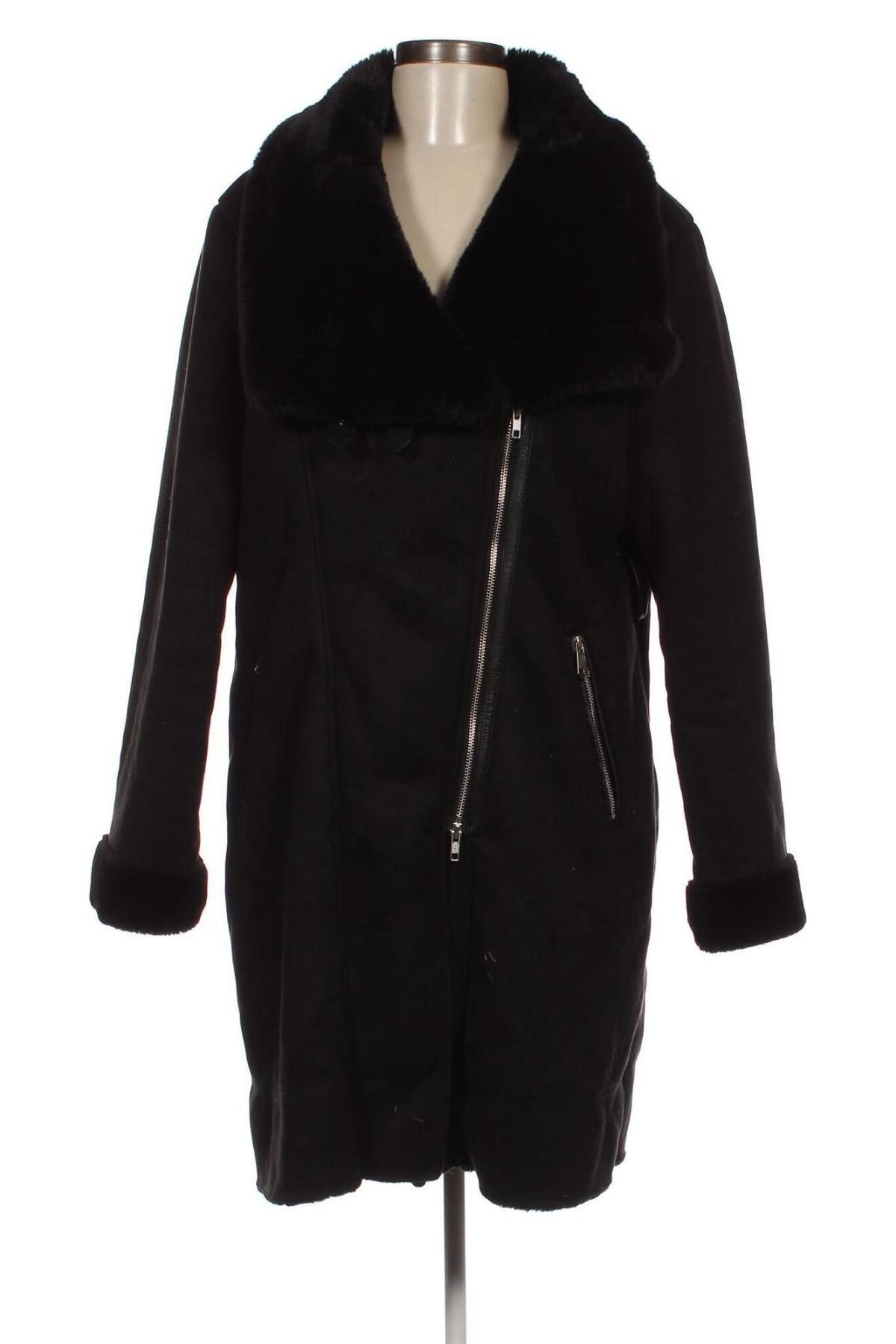 Дамско палто Breal, Размер XL, Цвят Черен, Цена 115,60 лв.