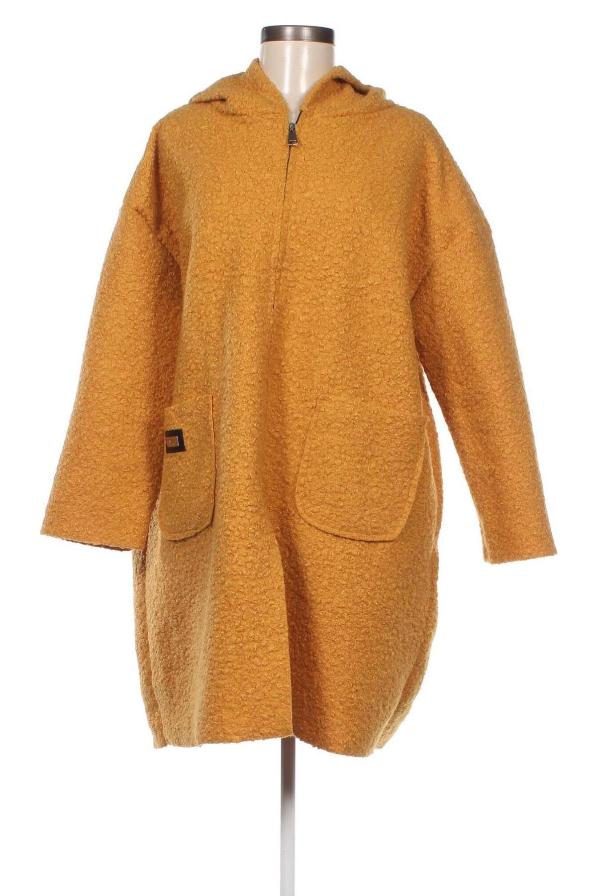 Palton de femei Collection, Mărime L, Culoare Galben, Preț 163,27 Lei