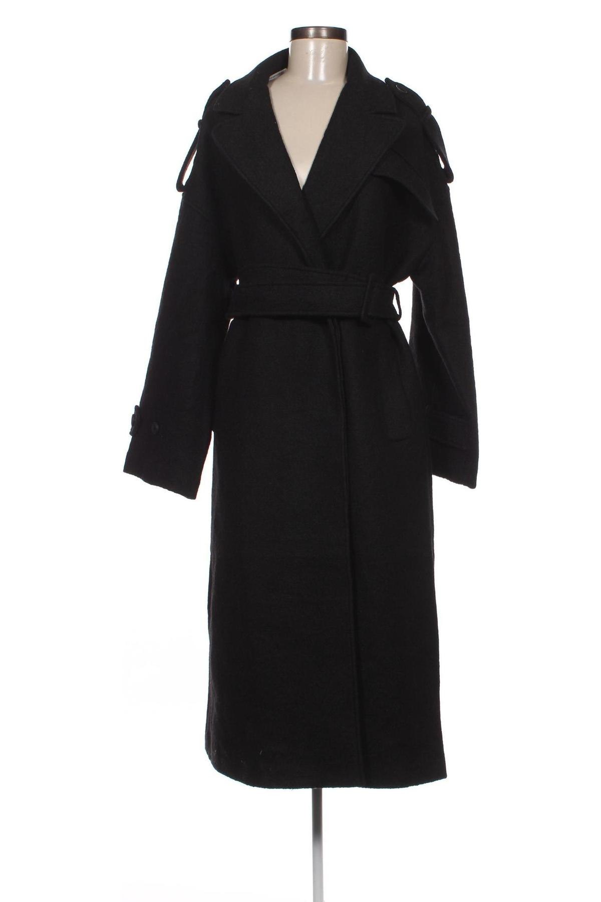 Palton de femei Edited, Mărime M, Culoare Negru, Preț 247,50 Lei