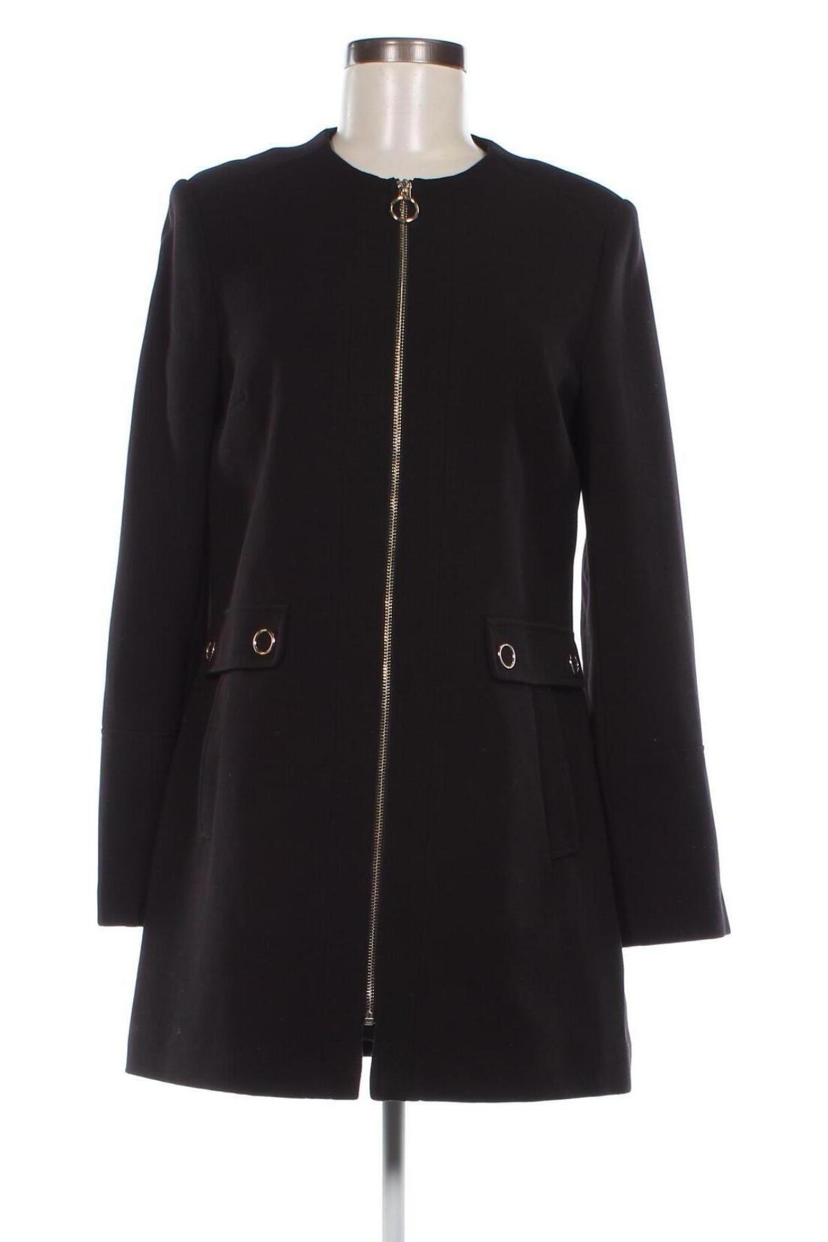 Palton de femei F&F, Mărime S, Culoare Negru, Preț 210,53 Lei