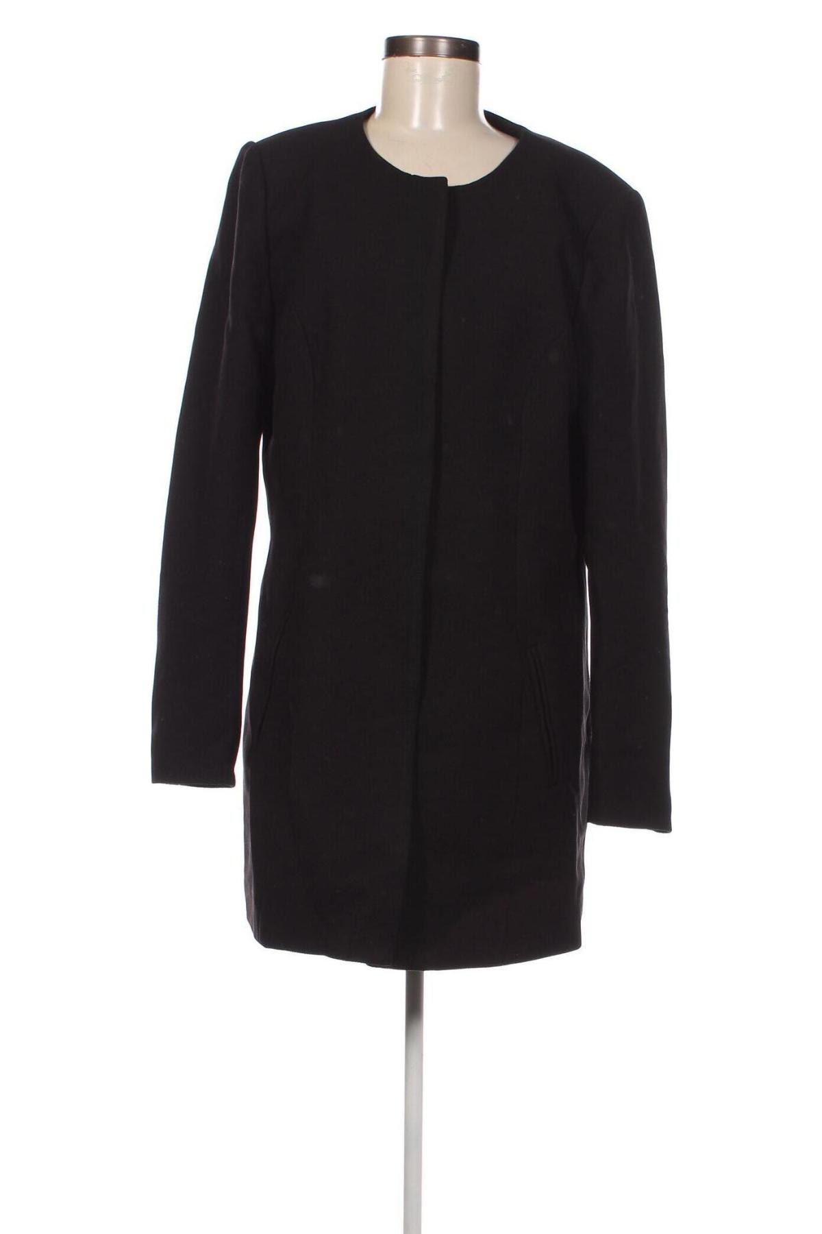 Γυναικείο παλτό Jacqueline De Yong, Μέγεθος XL, Χρώμα Μαύρο, Τιμή 74,23 €