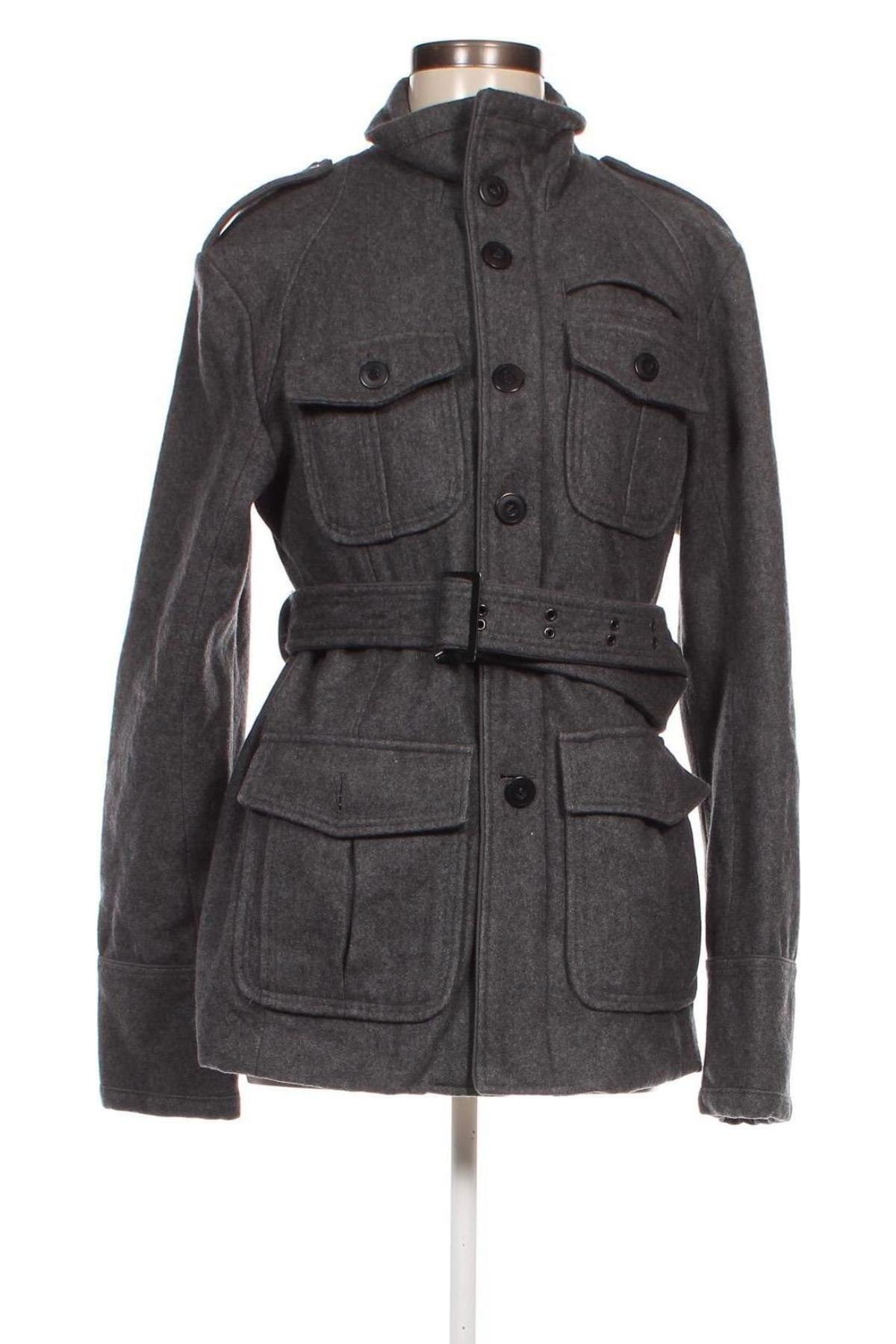 Γυναικείο παλτό Jules, Μέγεθος L, Χρώμα Γκρί, Τιμή 14,56 €