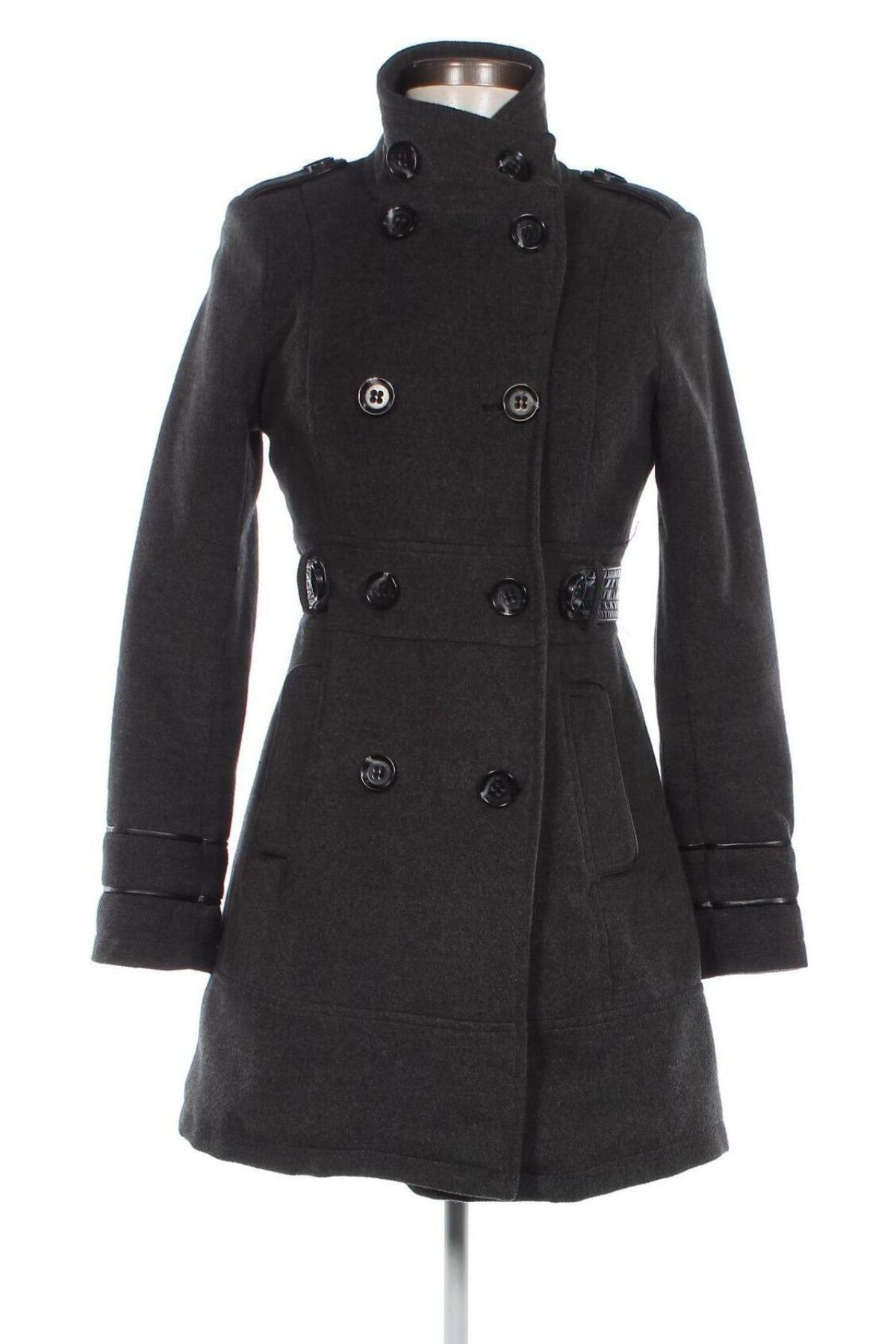 Дамско палто Kelyna, Размер S, Цвят Сив, Цена 57,78 лв.