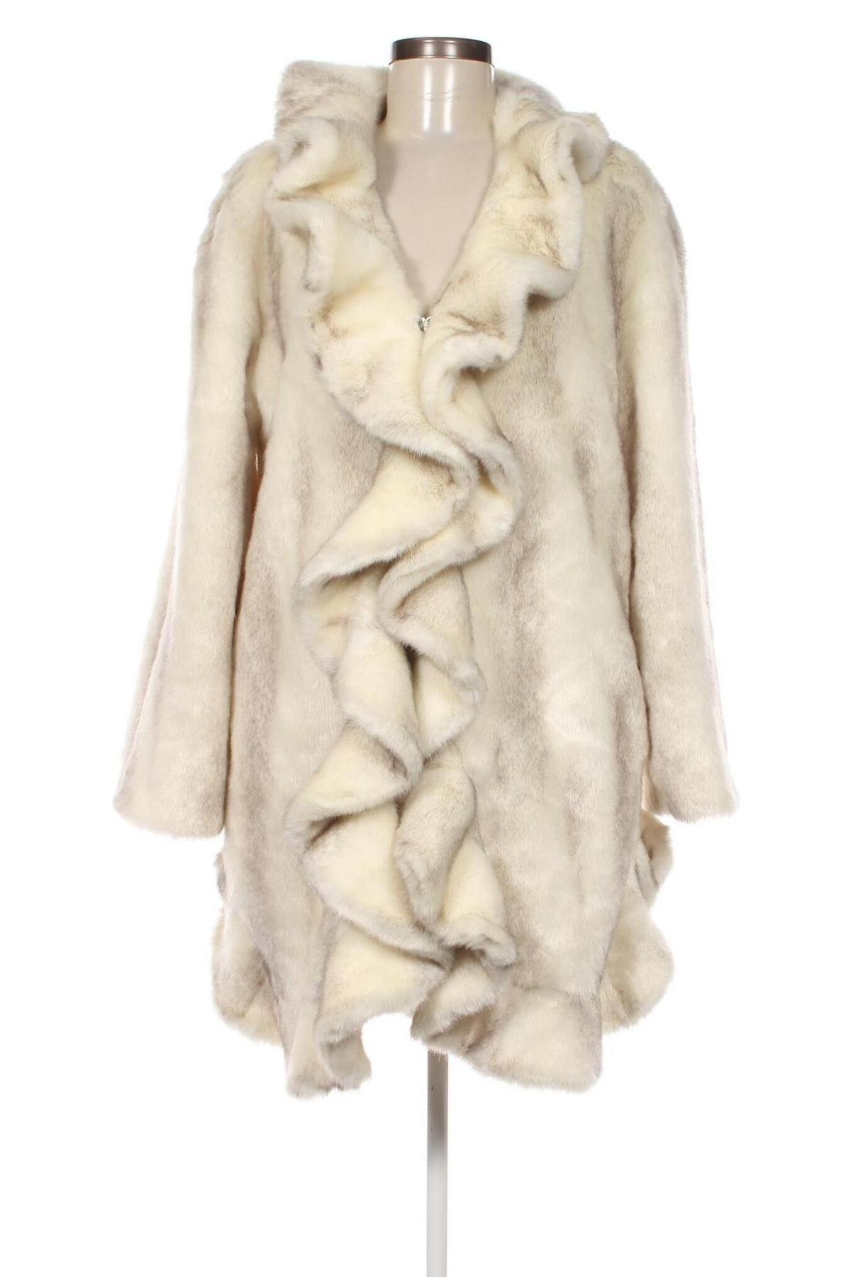 Дамско палто Kiwi, Размер S, Цвят Екрю, Цена 25,50 лв.