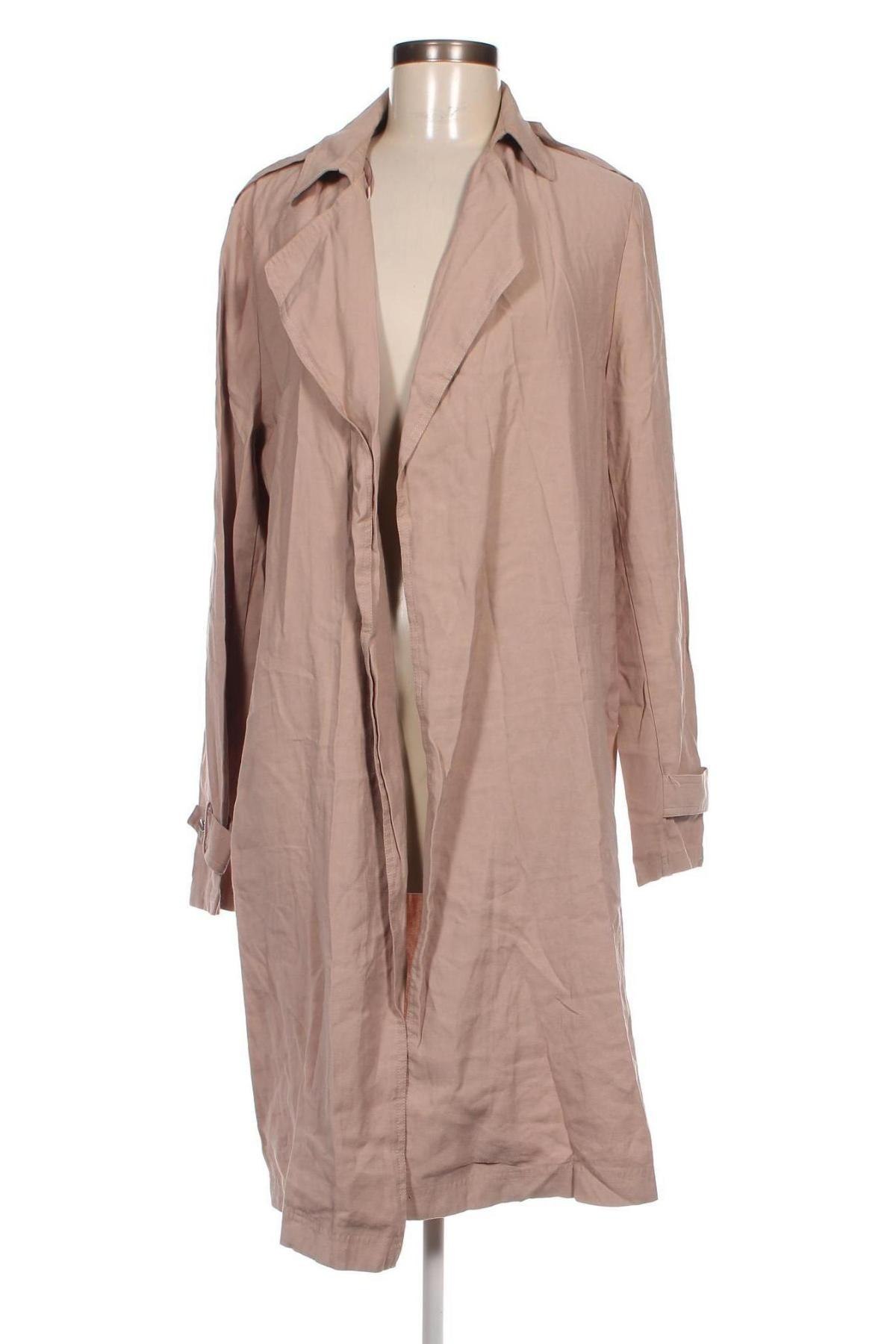 Palton de femei New Look, Mărime L, Culoare Bej, Preț 46,57 Lei
