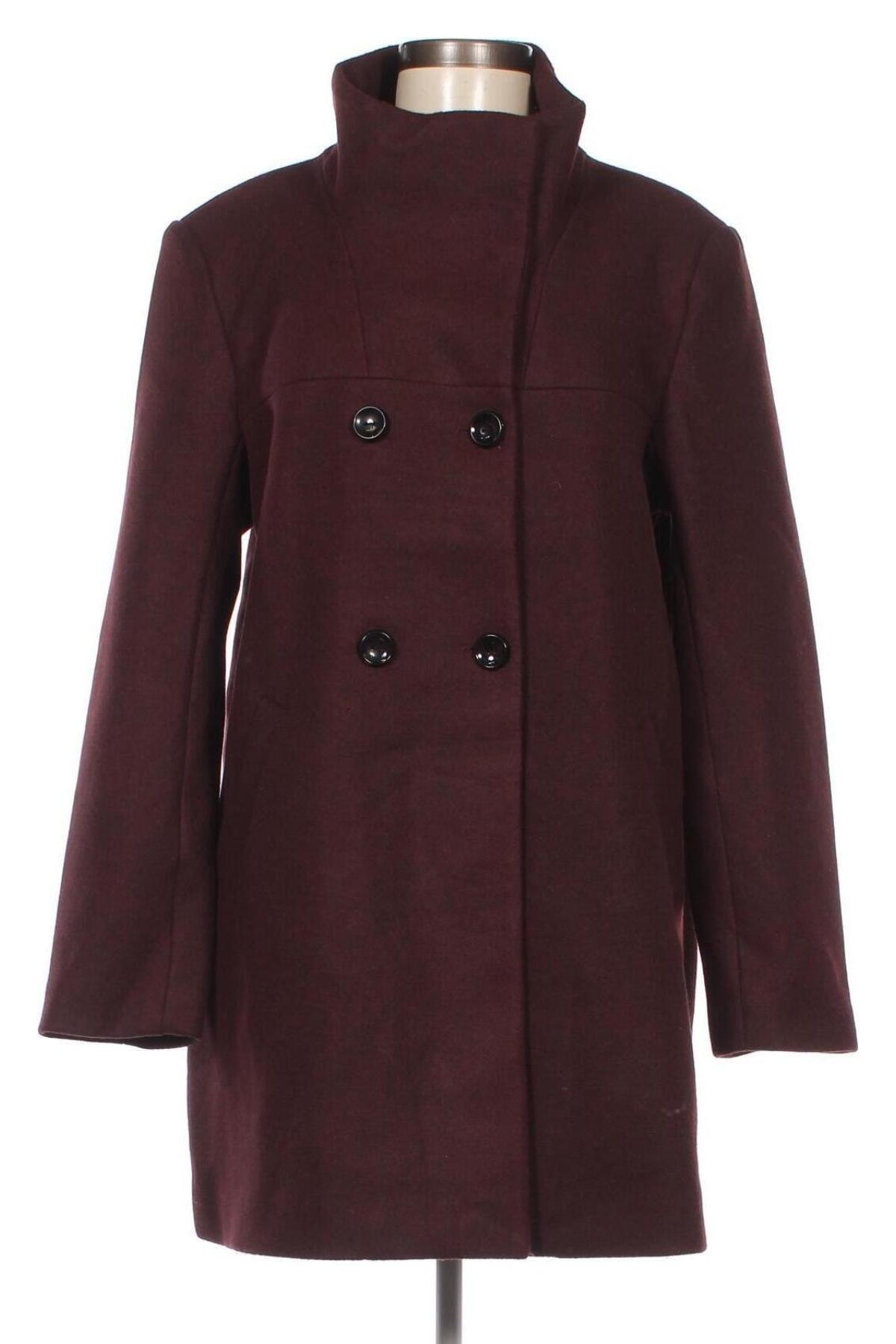 Дамско палто ONLY, Размер XL, Цвят Червен, Цена 109,00 лв.
