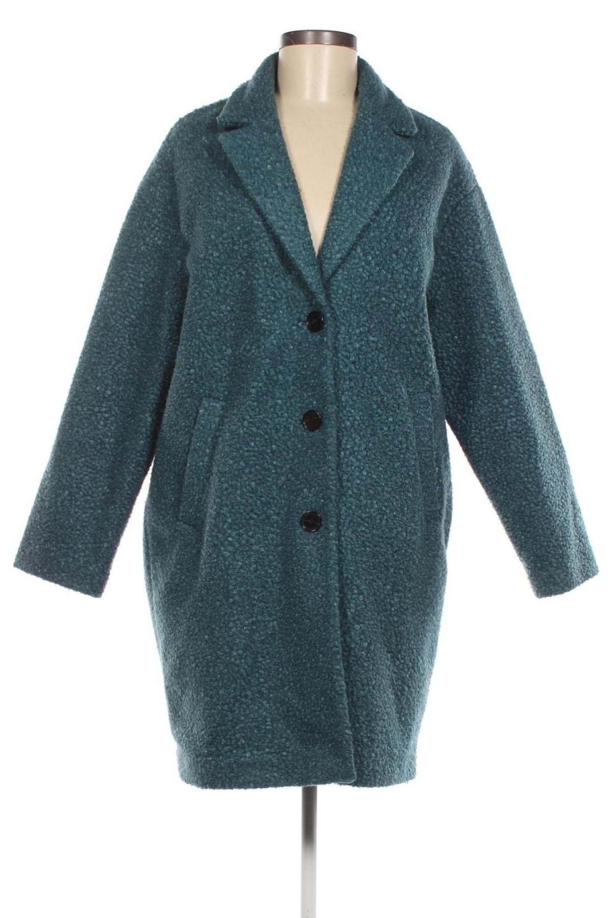 Дамско палто Pimkie, Размер S, Цвят Зелен, Цена 47,08 лв.
