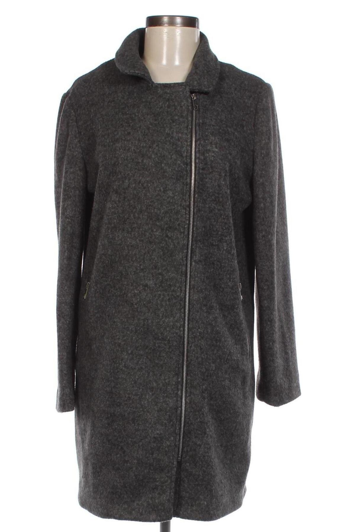 Γυναικείο παλτό Primark, Μέγεθος M, Χρώμα Γκρί, Τιμή 9,93 €