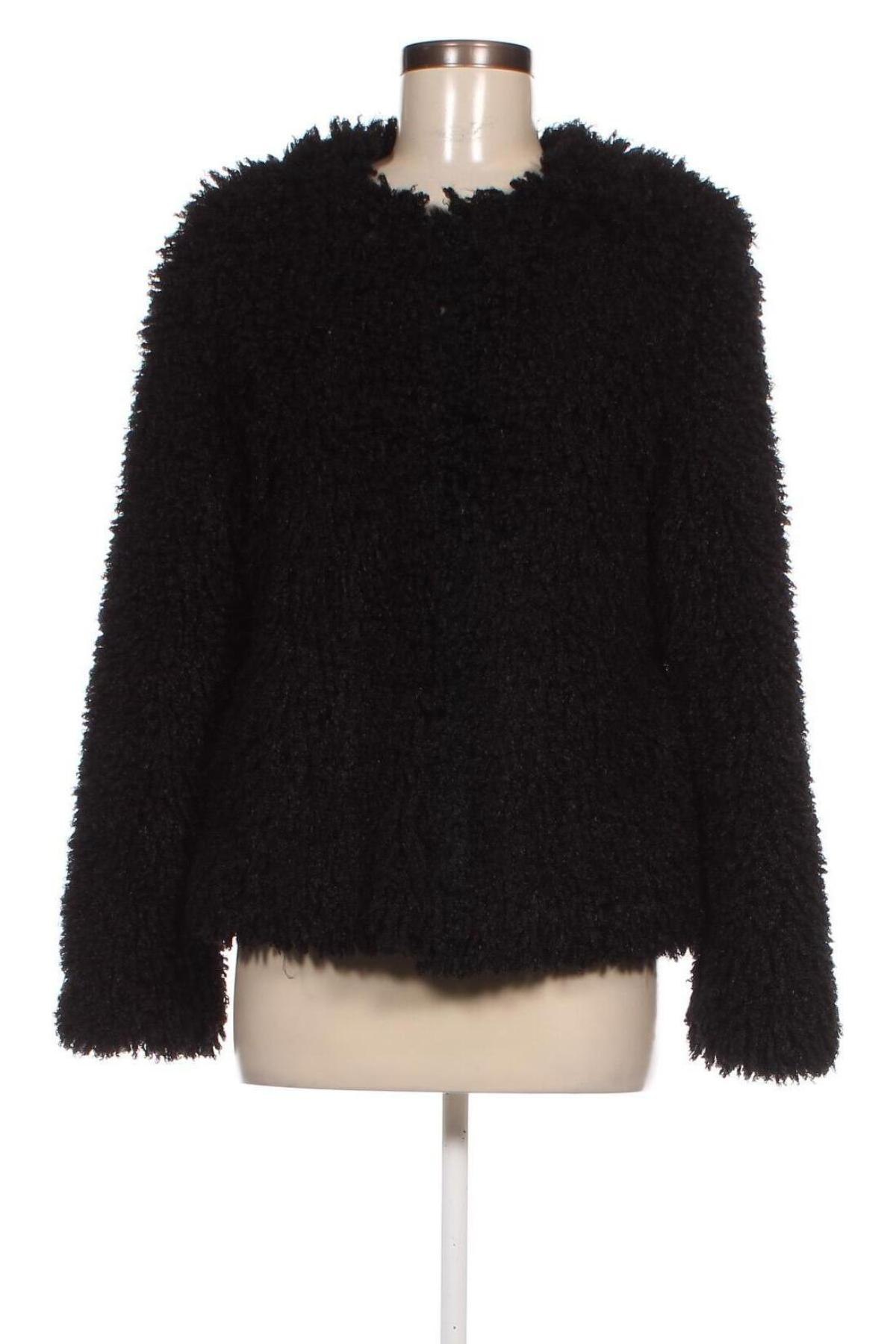 Дамско палто Terranova, Размер M, Цвят Черен, Цена 11,52 лв.