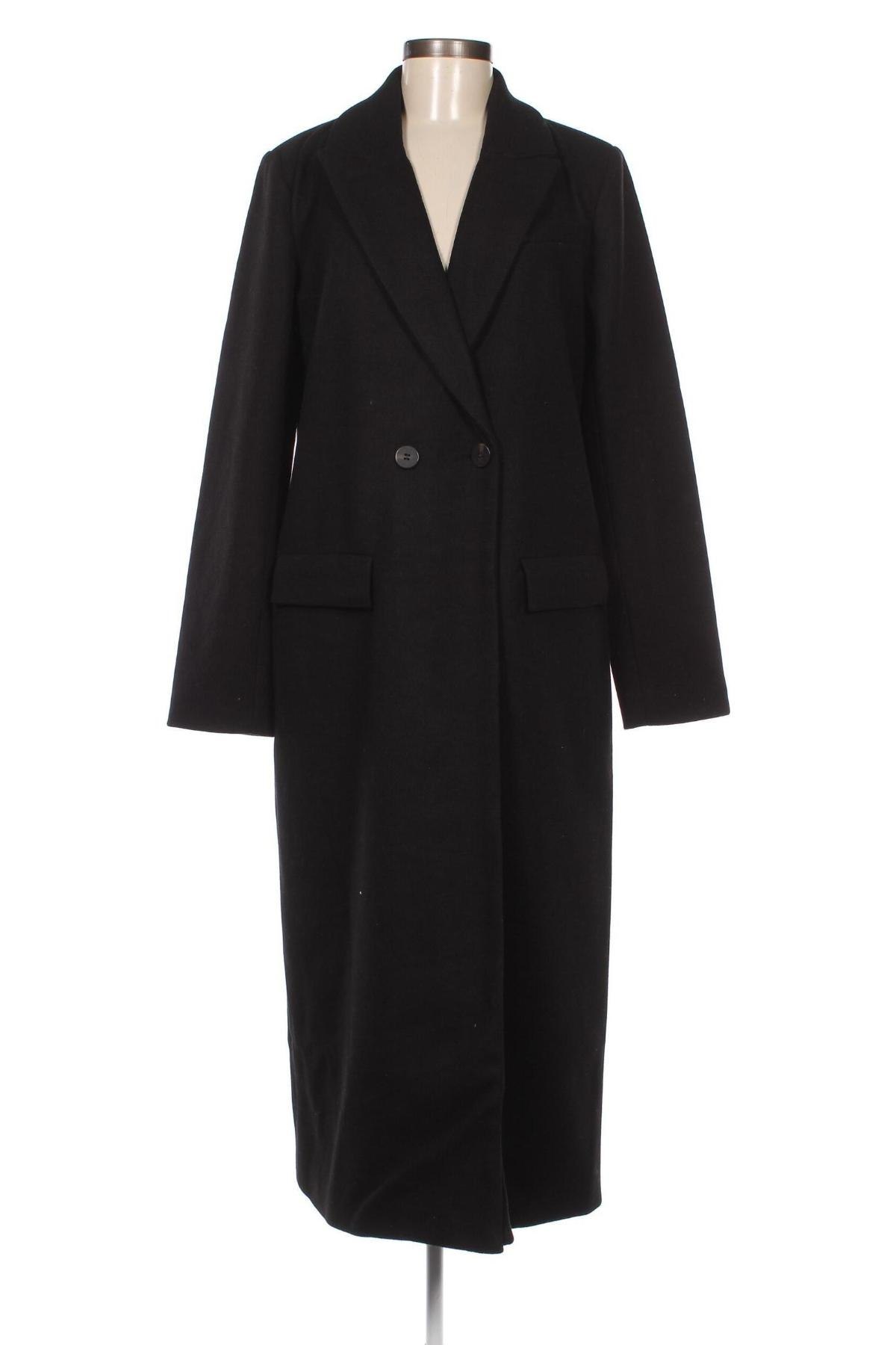 Γυναικείο παλτό VILA, Μέγεθος M, Χρώμα Μαύρο, Τιμή 33,71 €