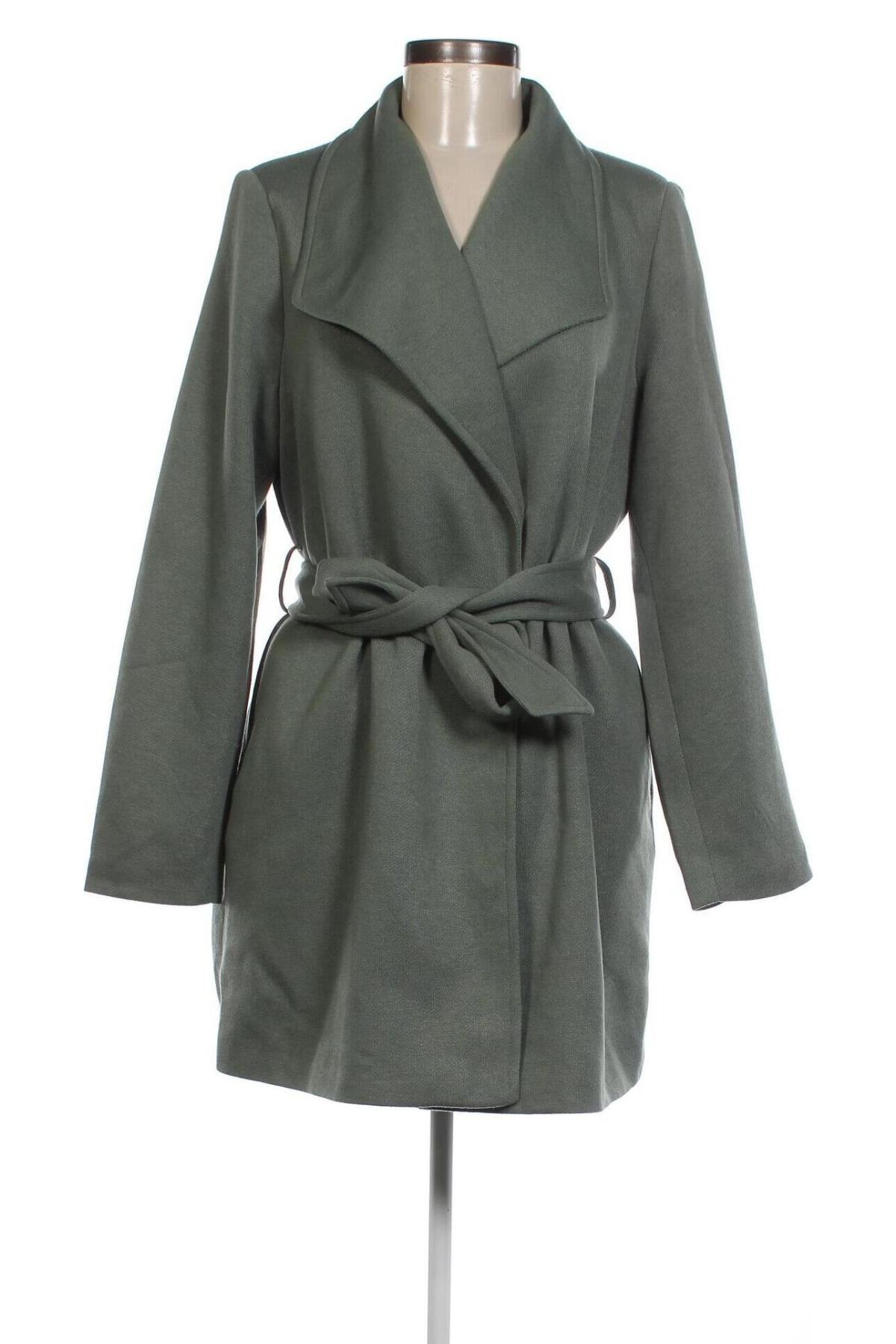 Дамско палто Vero Moda, Размер M, Цвят Зелен, Цена 95,00 лв.